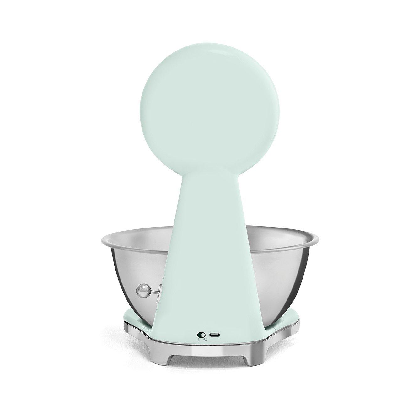 White - Smeg - Kitchen Scales in Pastel Green - 4