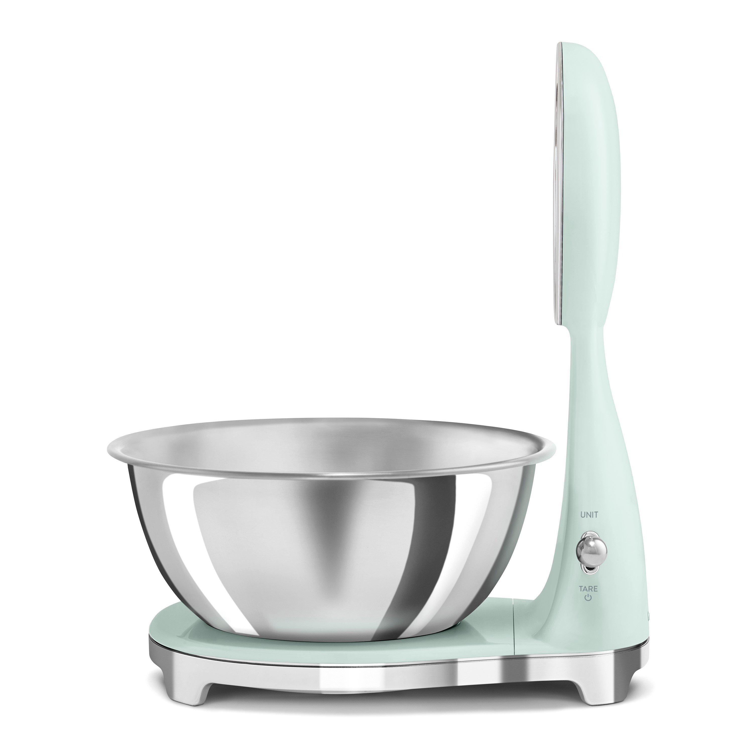 White - Smeg - Kitchen Scales in Pastel Green - 5
