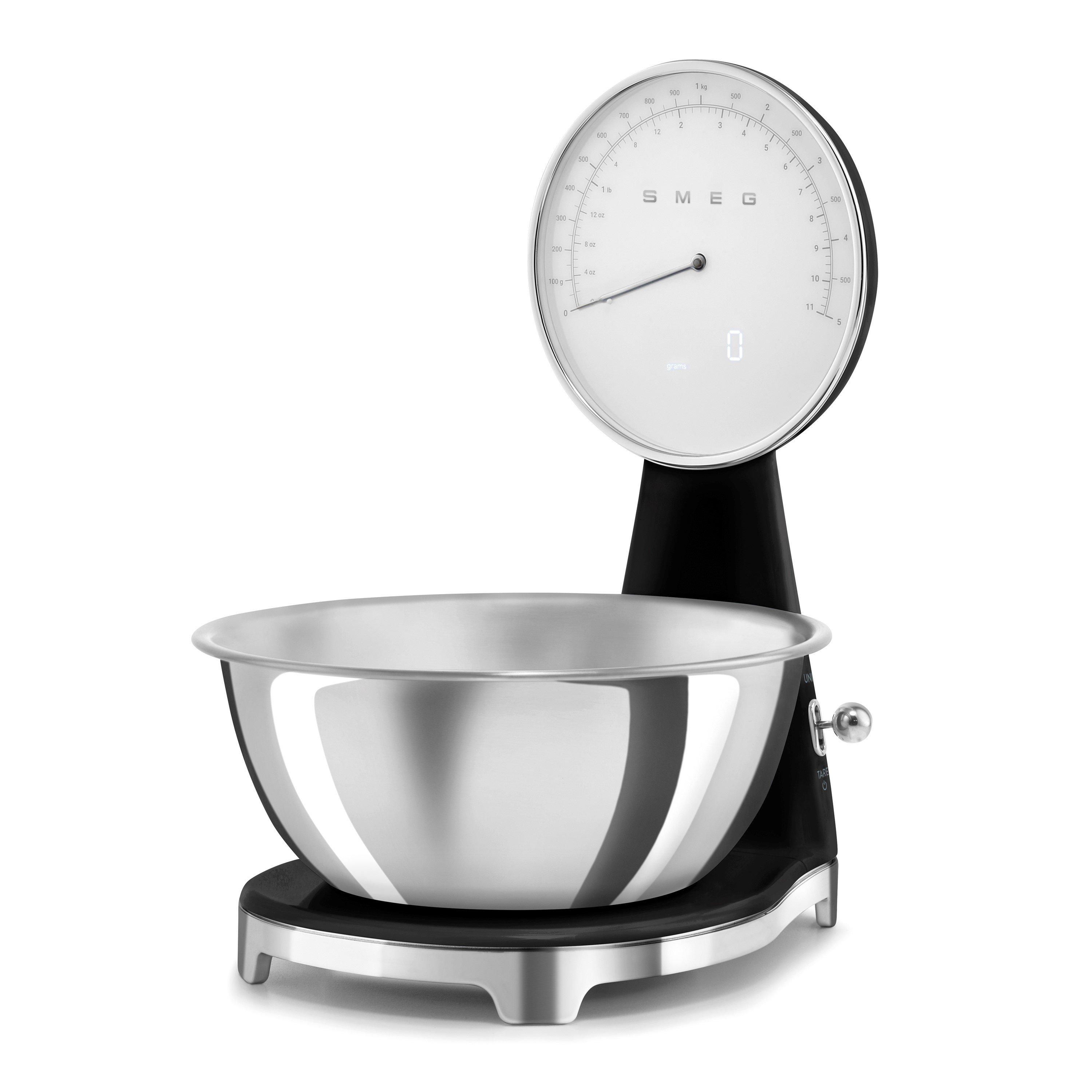 White - Smeg - Kitchen Scales in Black - 6