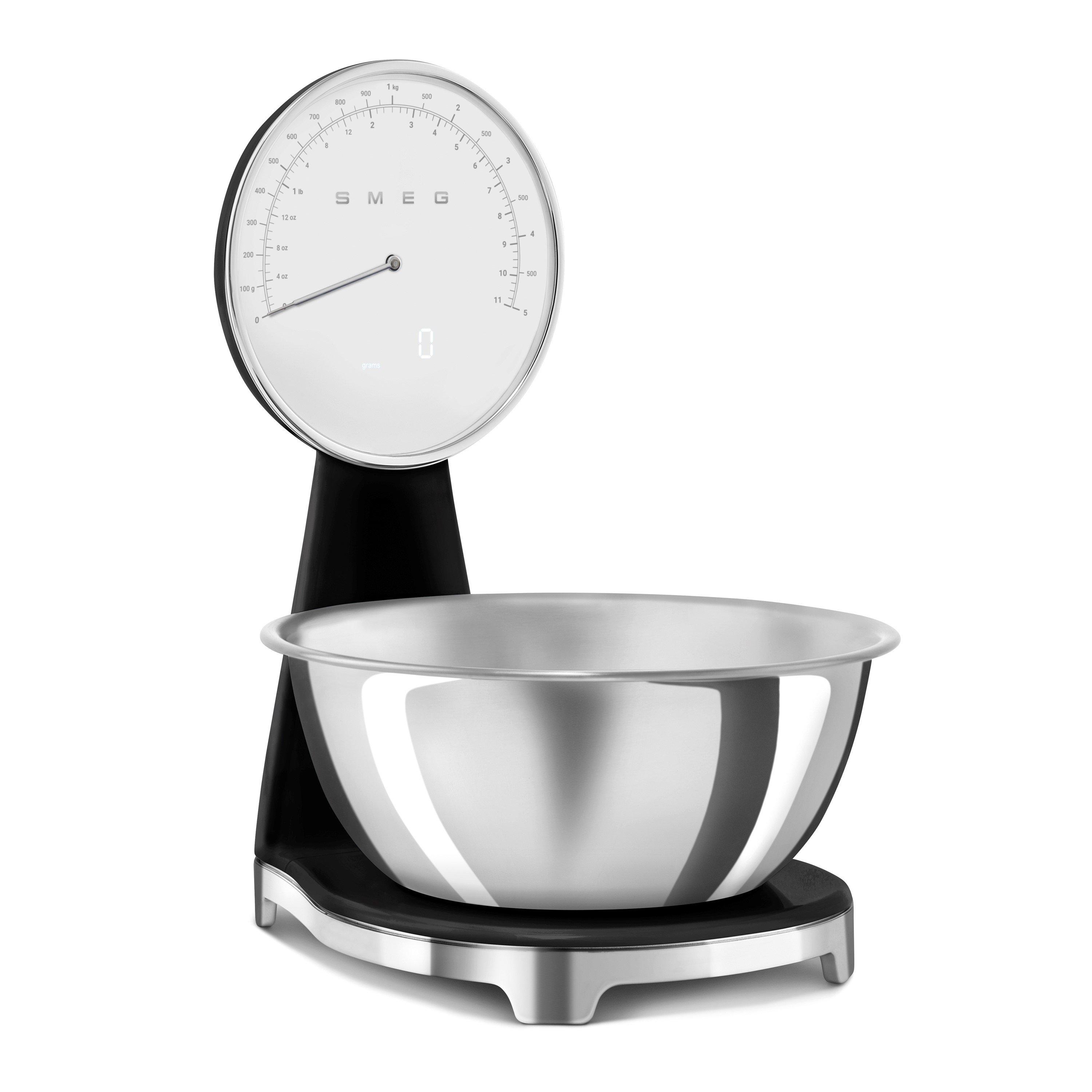 White - Smeg - Kitchen Scales in Black - 7