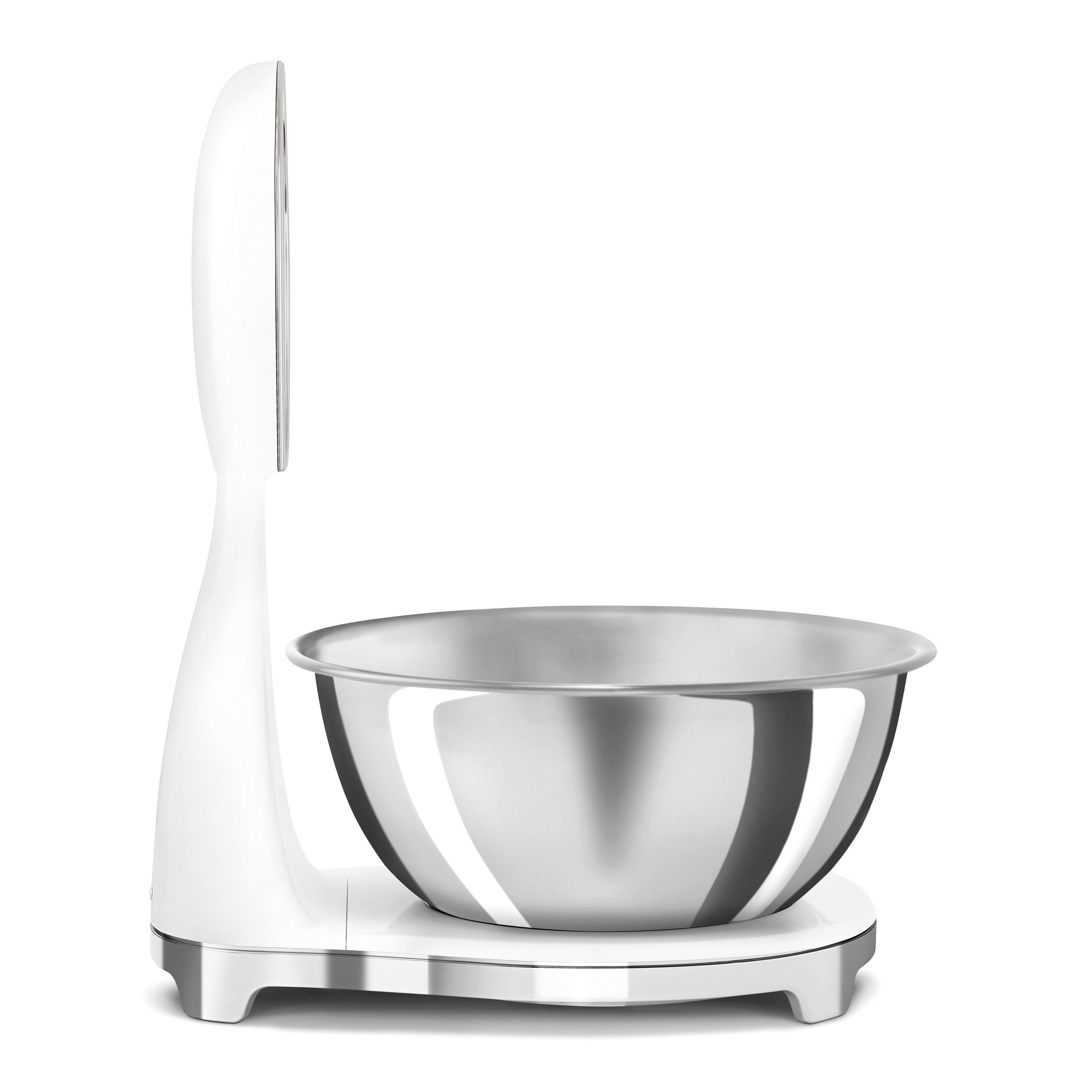 White - Smeg - Kitchen Scales in White - 2