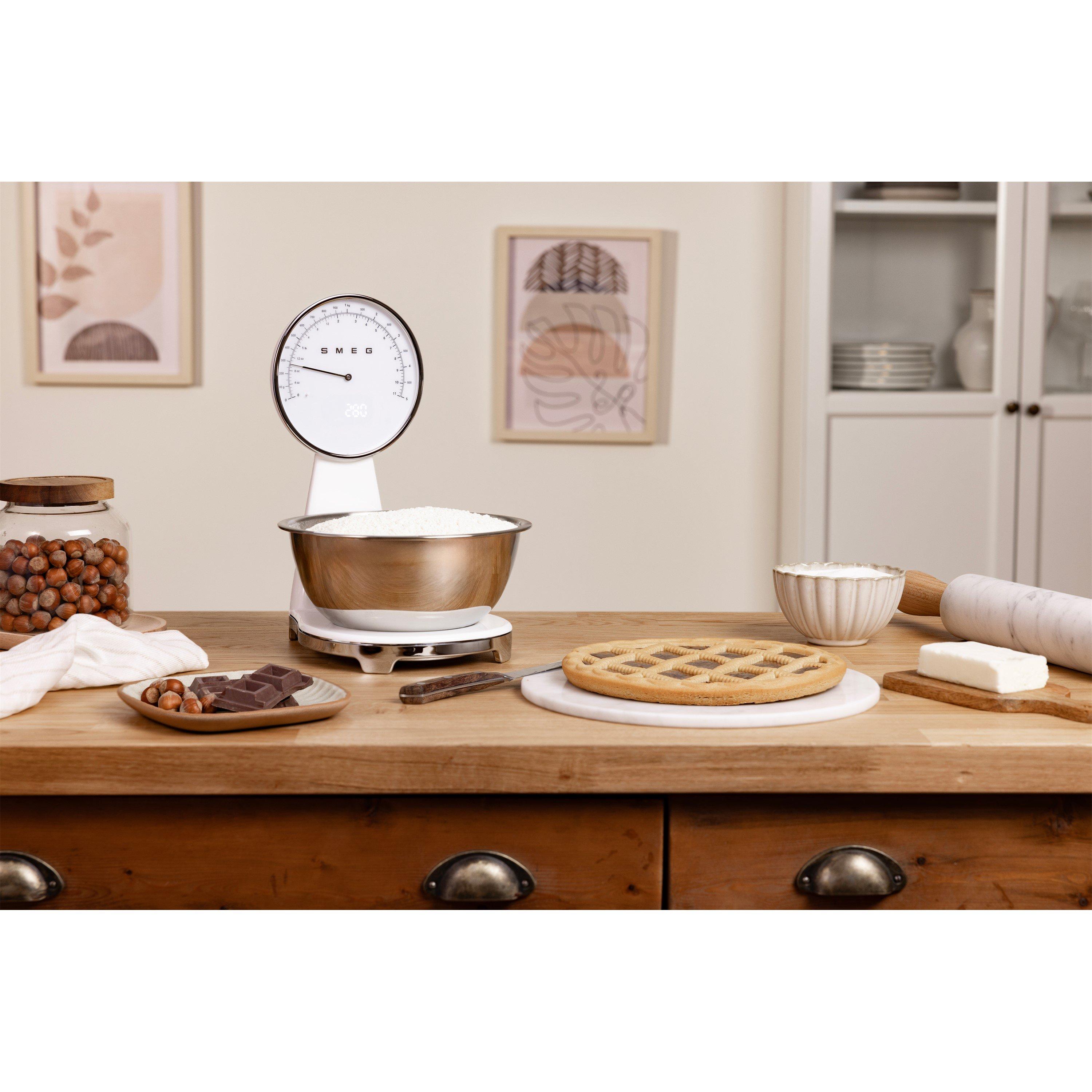White - Smeg - Kitchen Scales in White - 3