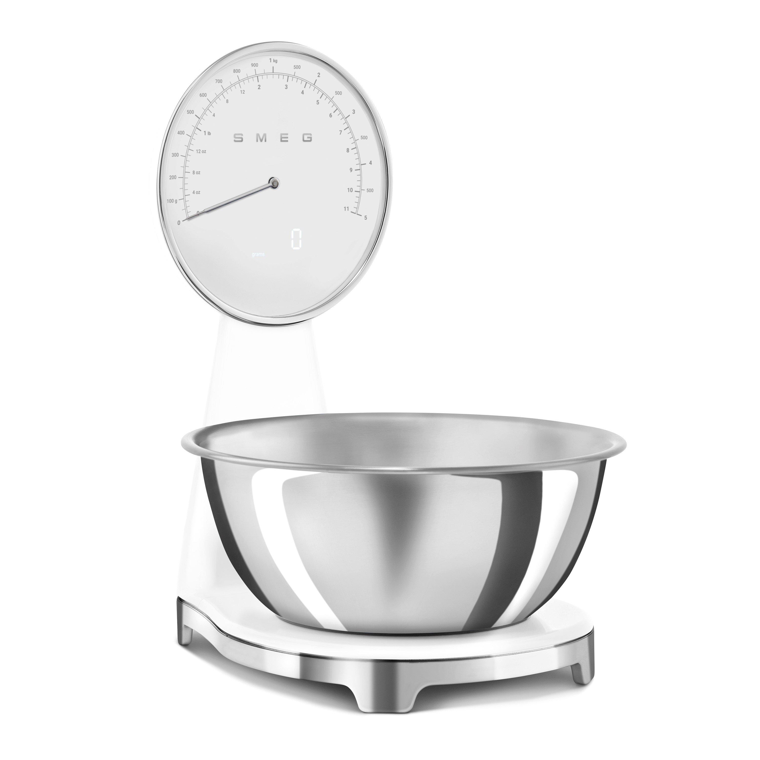 White - Smeg - Kitchen Scales in White - 7