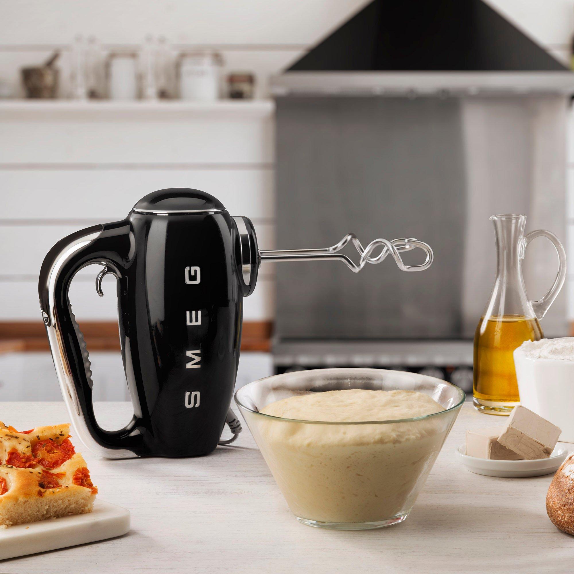 Black - Smeg - 50's Style Hand Mixer Black - 6