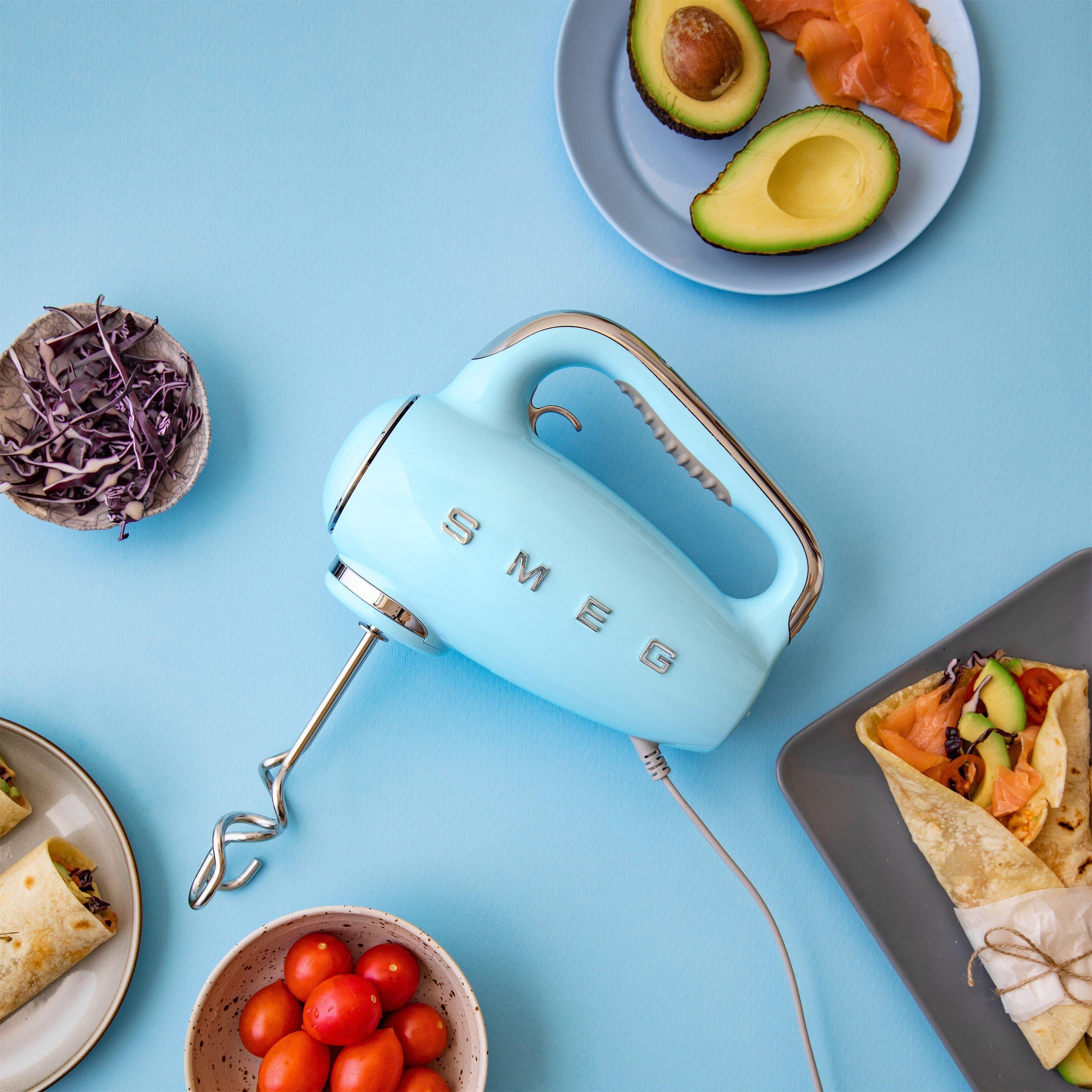 Pastel Blue - Smeg - 50's Style Hand Mixer Pastel Blue - 8