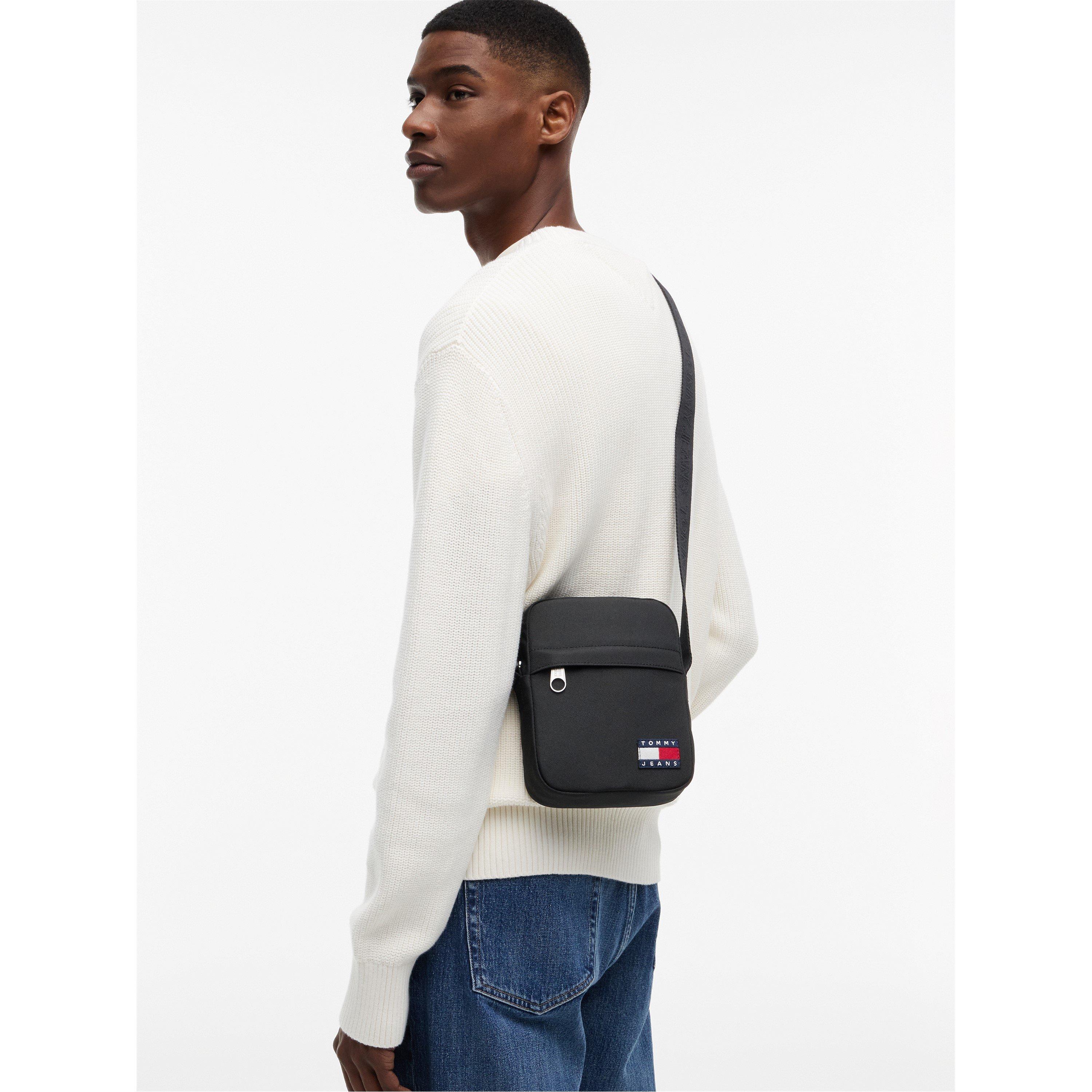 Black - Tommy Jeans - Essential Daily Reporter Bag - 2