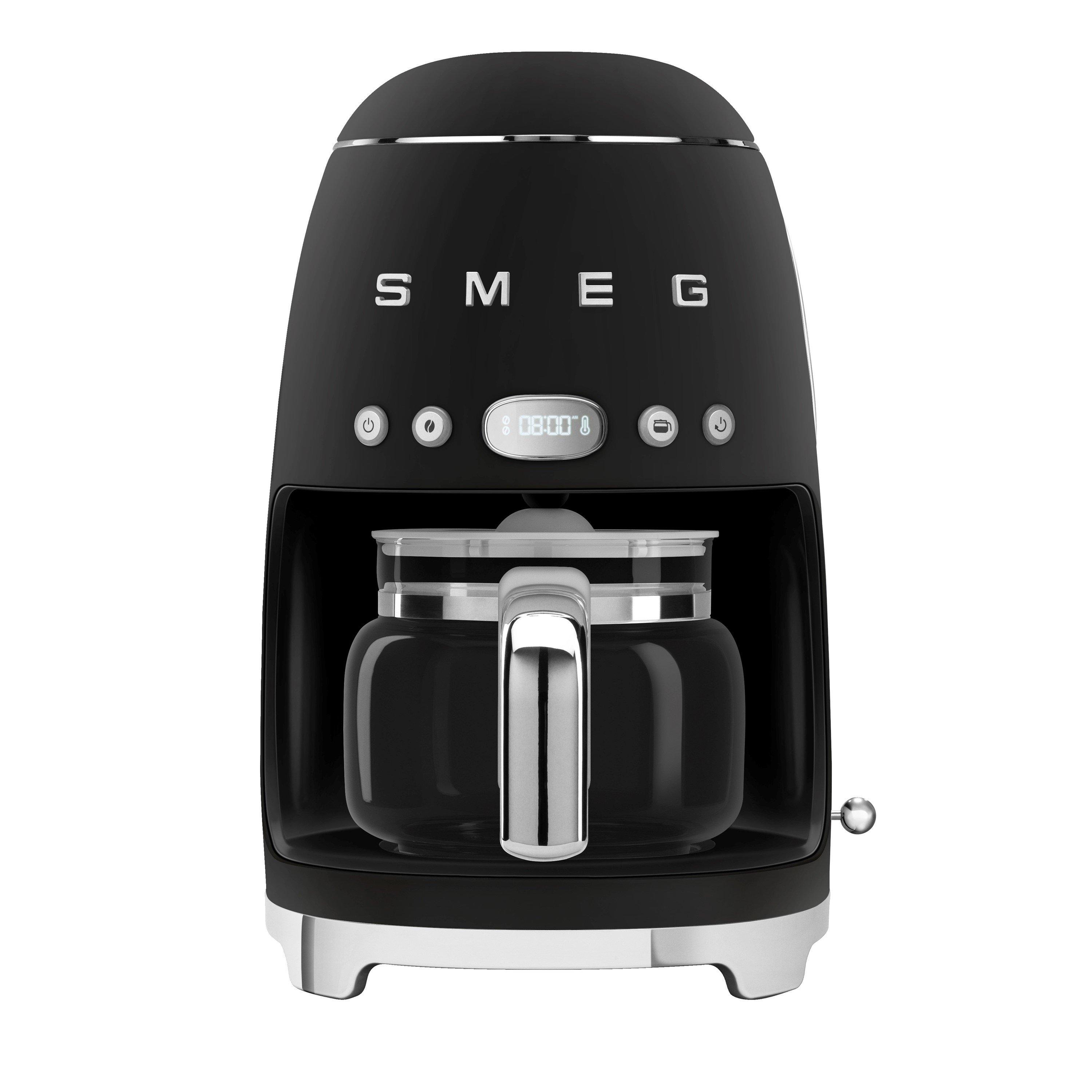 Smeg  Drip Coffee Machine In Matt Black - Medium