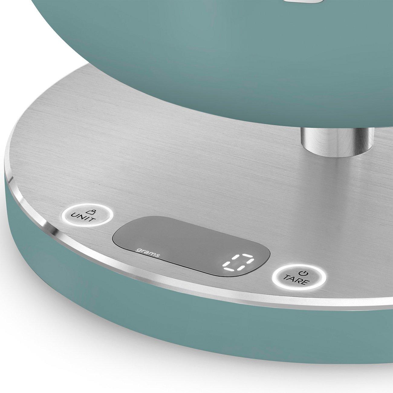 Green - Smeg - Kitchen Scales in Emerald Green - 6