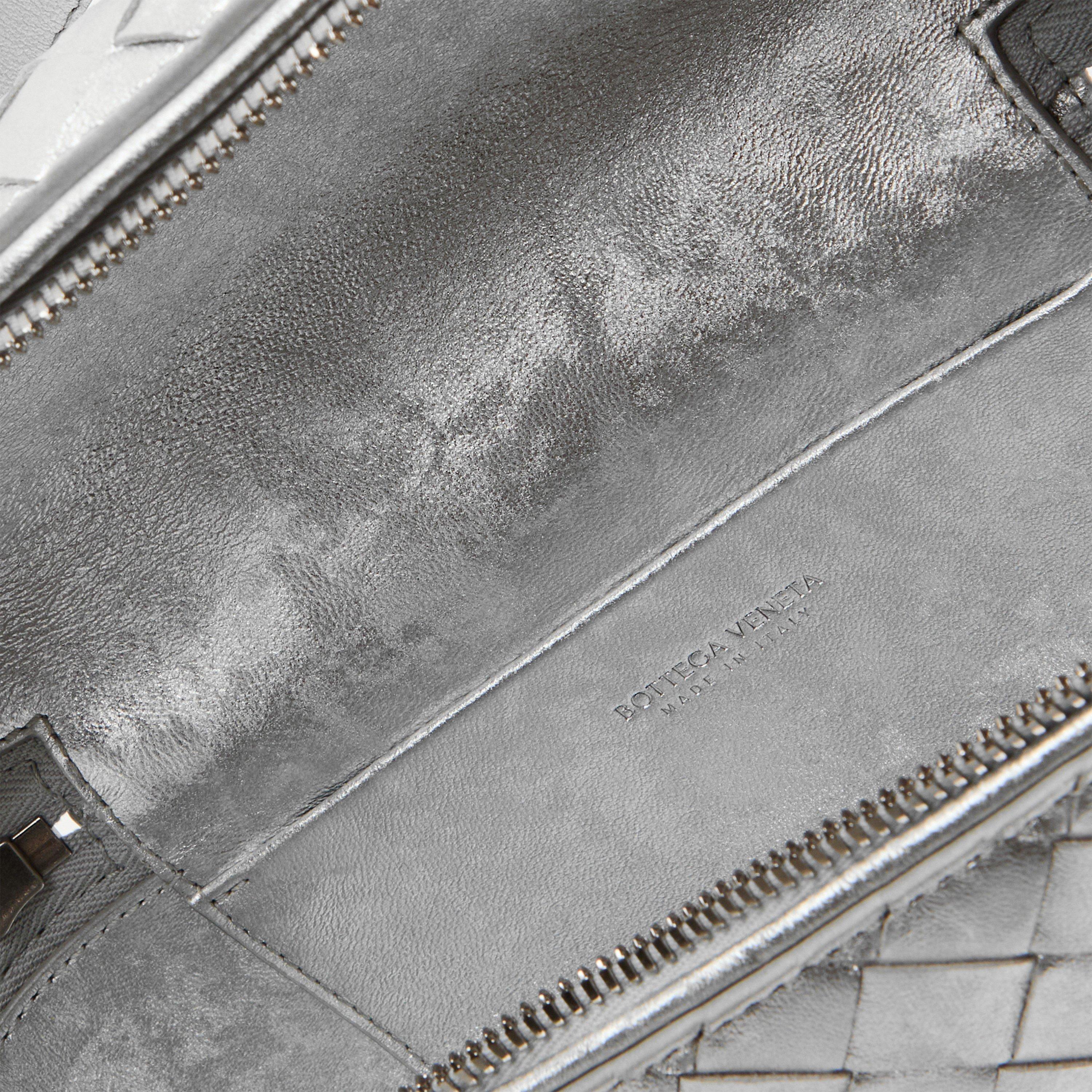 Silver - Bottega Veneta - Women's BV Mtl Bang Top Handle Bag - 5