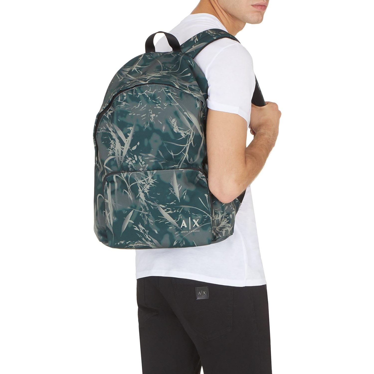 Green - Armani Exchange - Backpack - 4