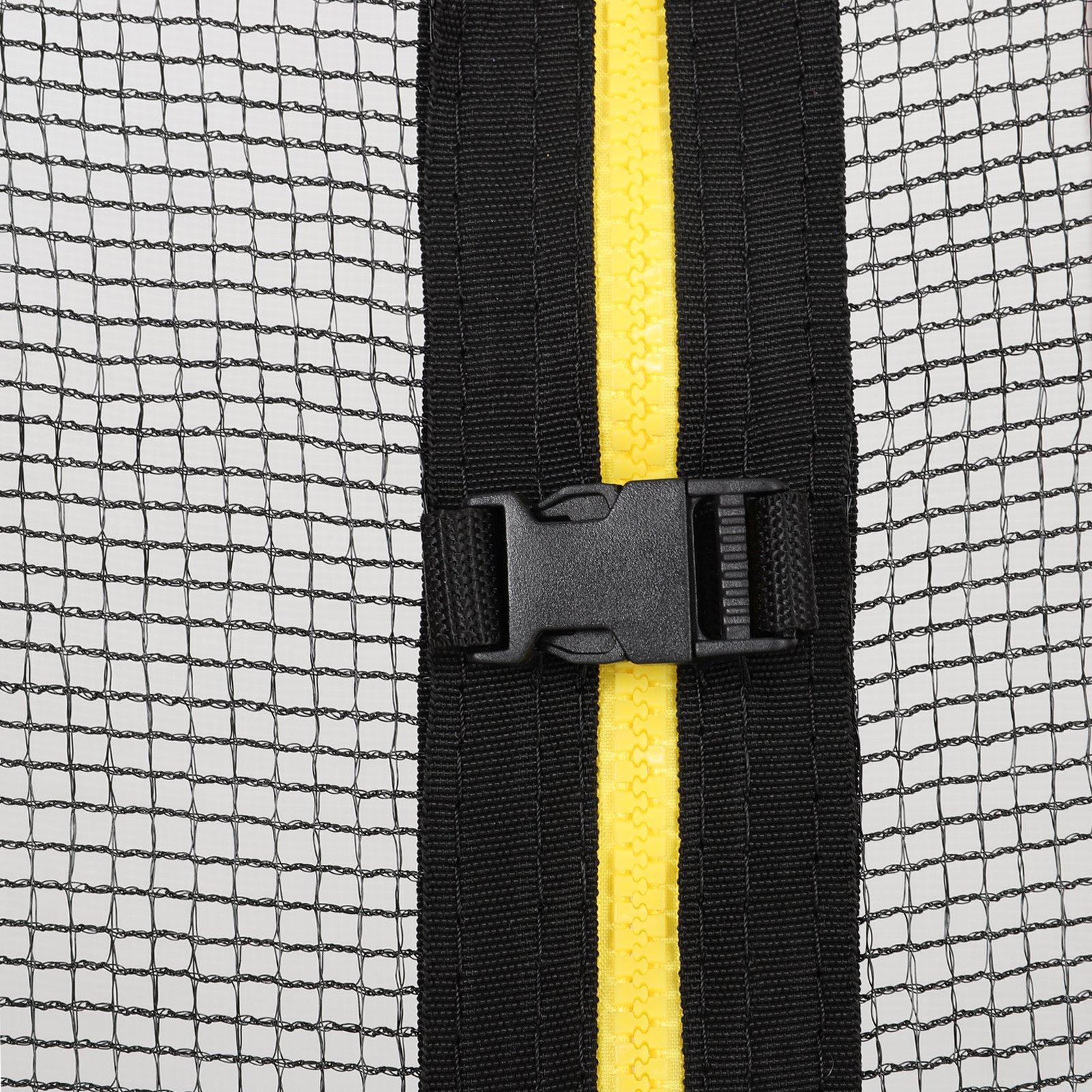 Red - LIFE IDEAS SPORT - Outdoor Trampoline with Safety Enclosure - 12