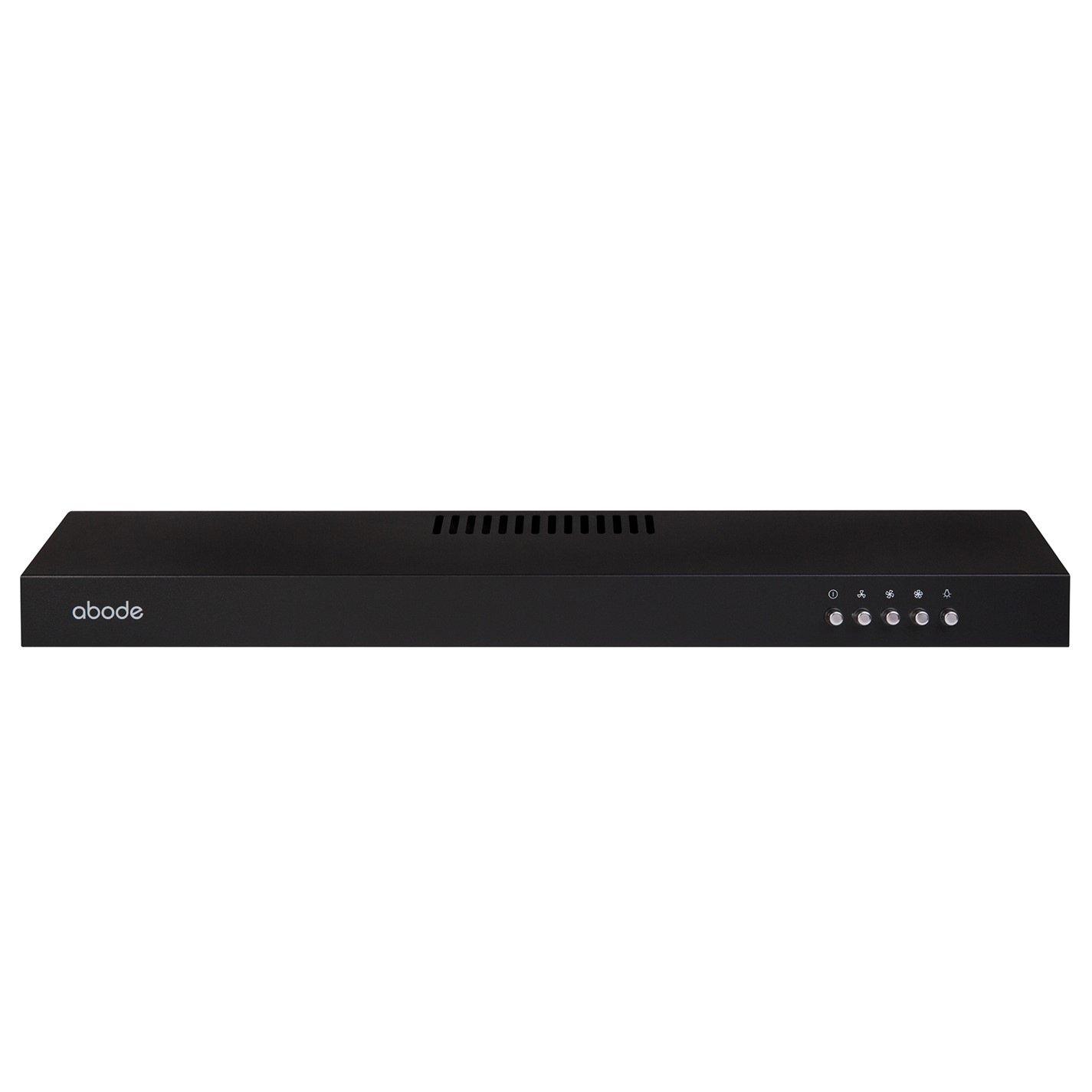 Abode  A60vsrch0b1b 60Cm Manual Visor Cooker Hood - Black - 60CM