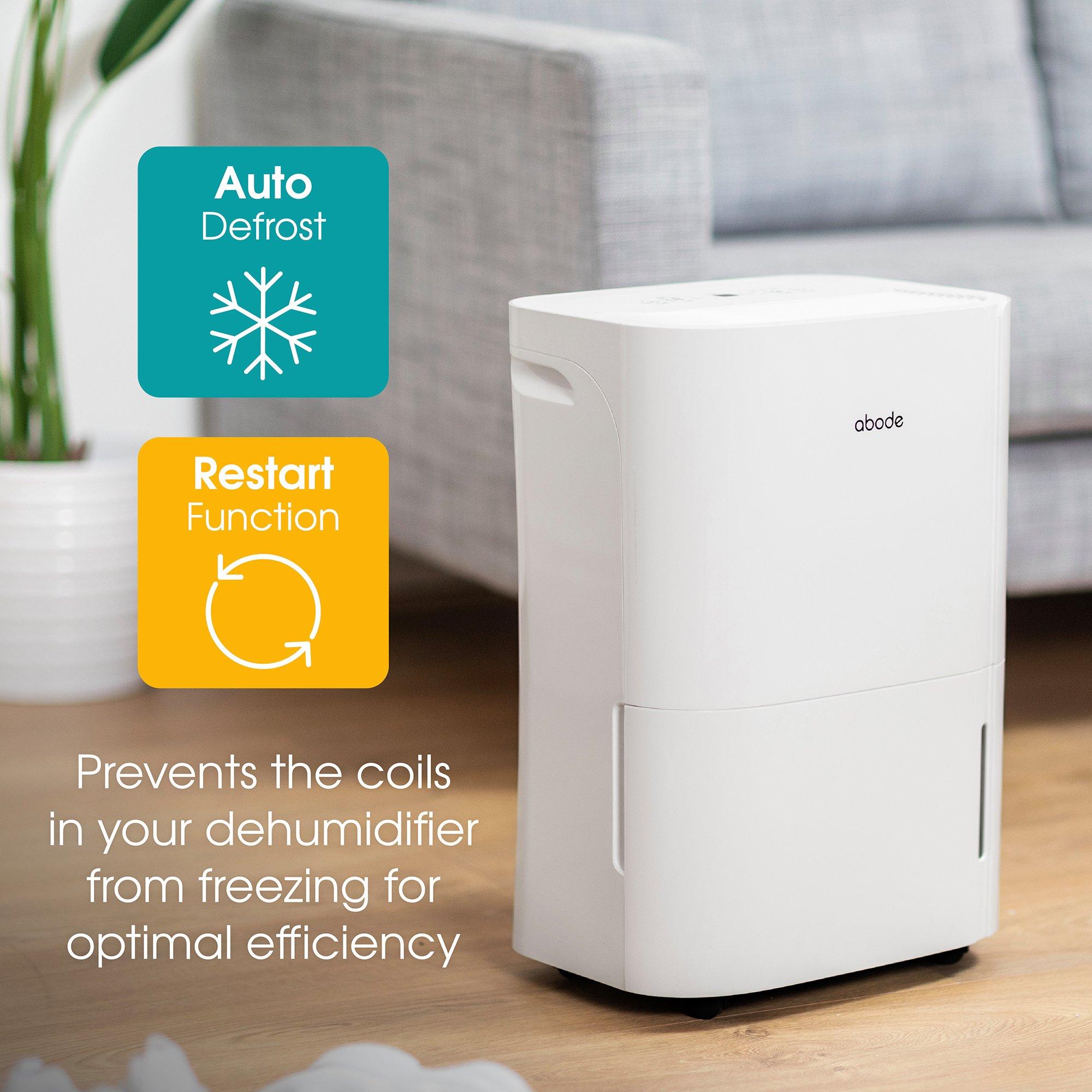 White - Abode - ADH1601 16L Dehumidifier in White - 7
