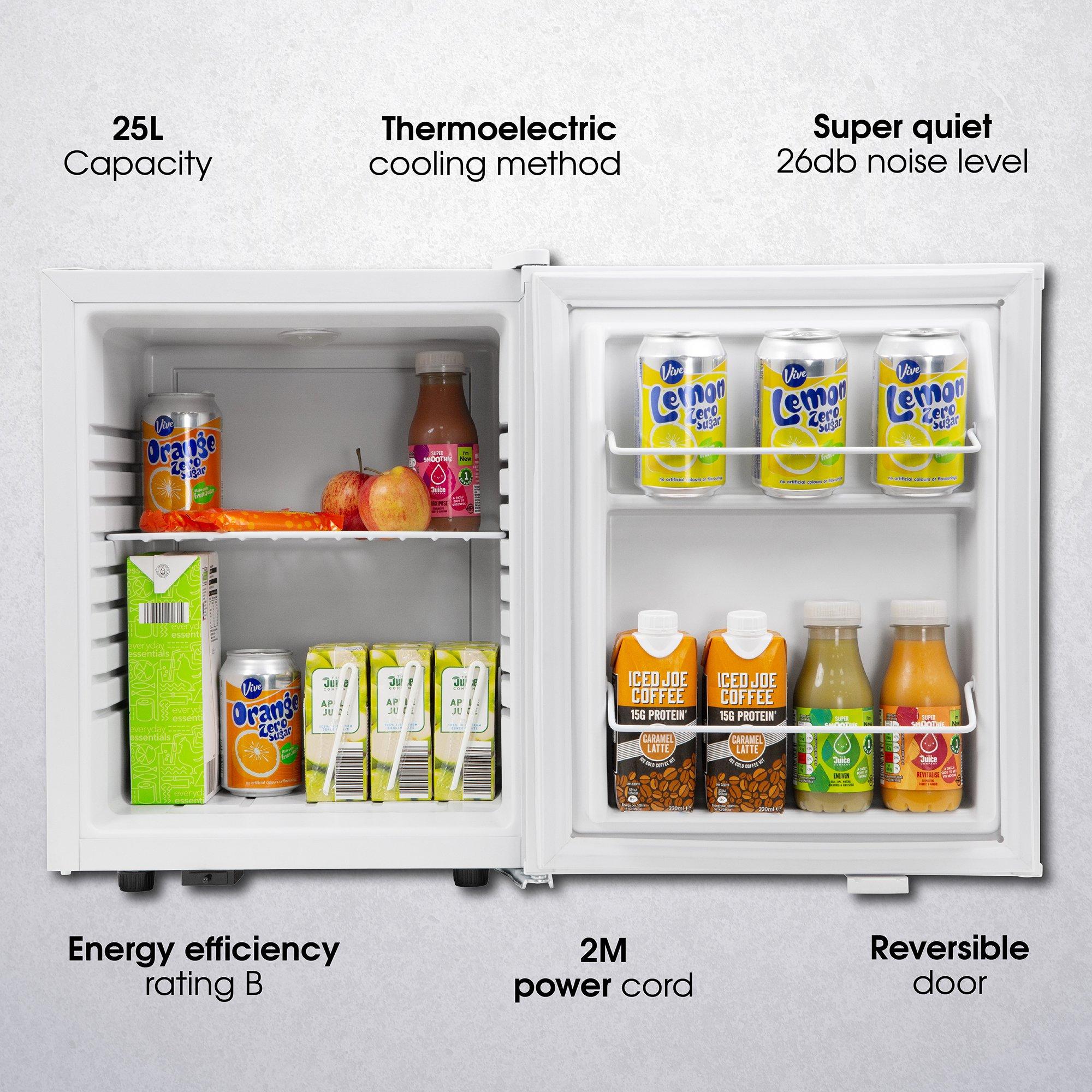 White - Abode - A25THBC102W 25L Quiet Cooler in White - 8