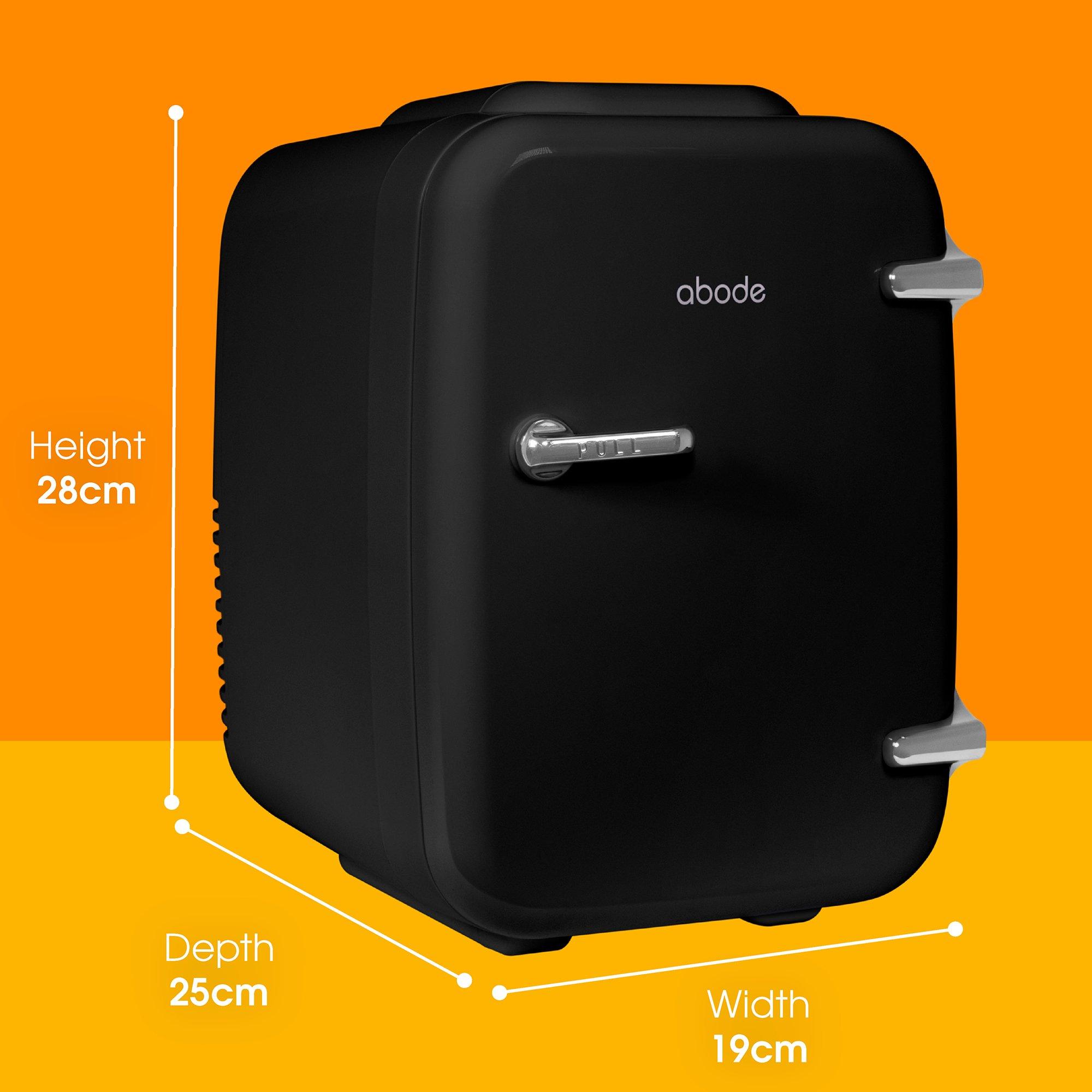 Black - Abode - A4CLR201B Retro 4L Cooler in Black - 2