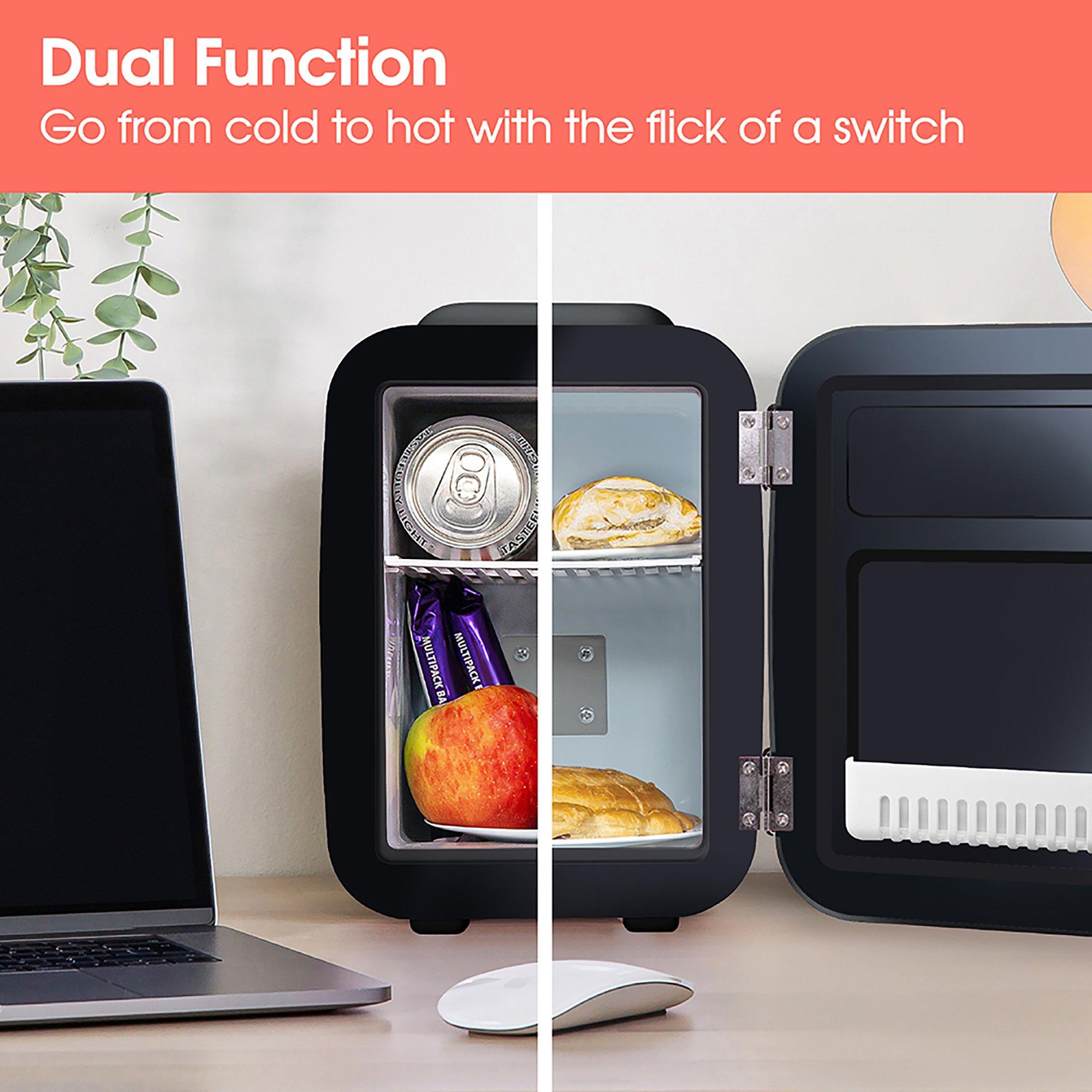 Black - Abode - A4CLR201B Retro 4L Cooler in Black - 4