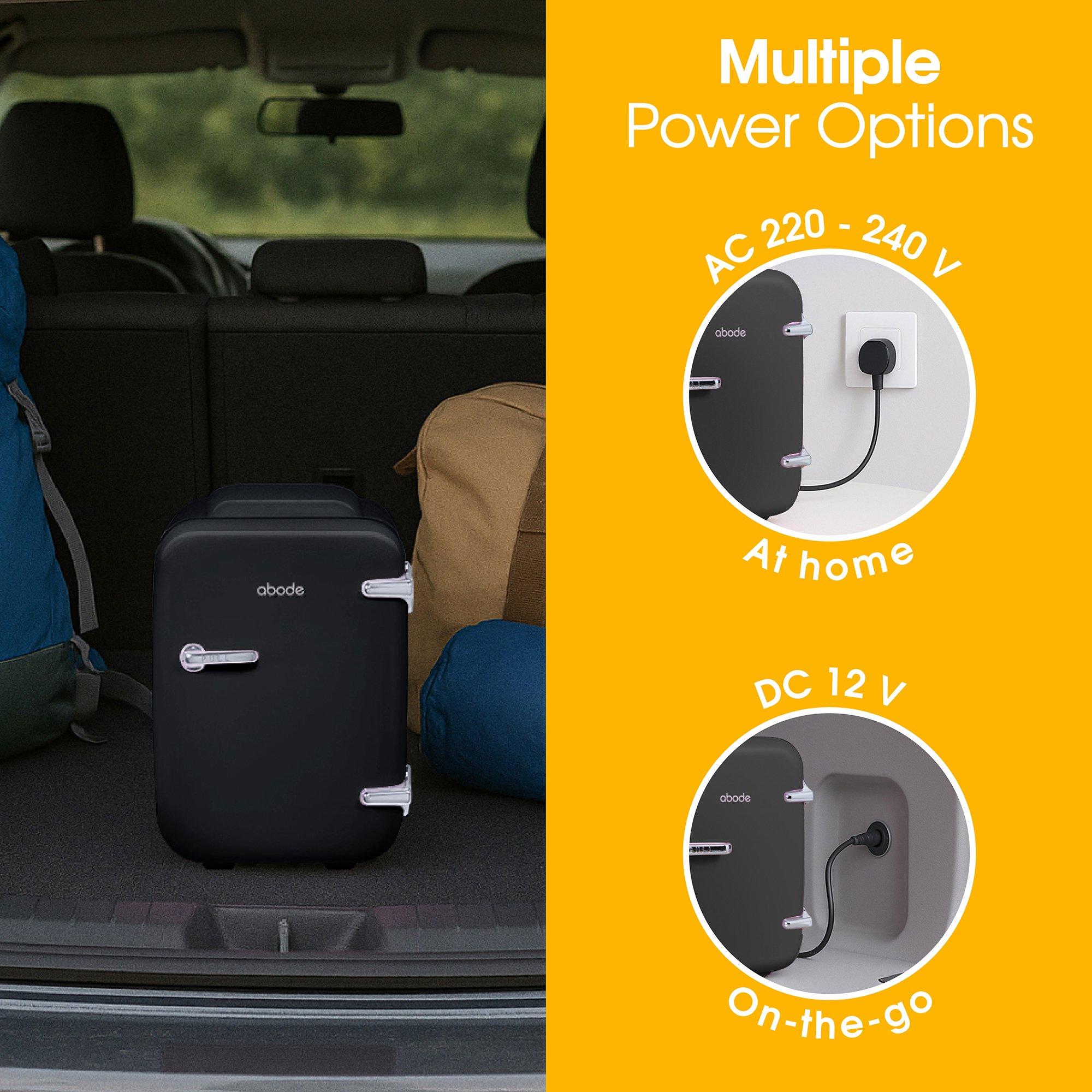 Black - Abode - A4CLR201B Retro 4L Cooler in Black - 7