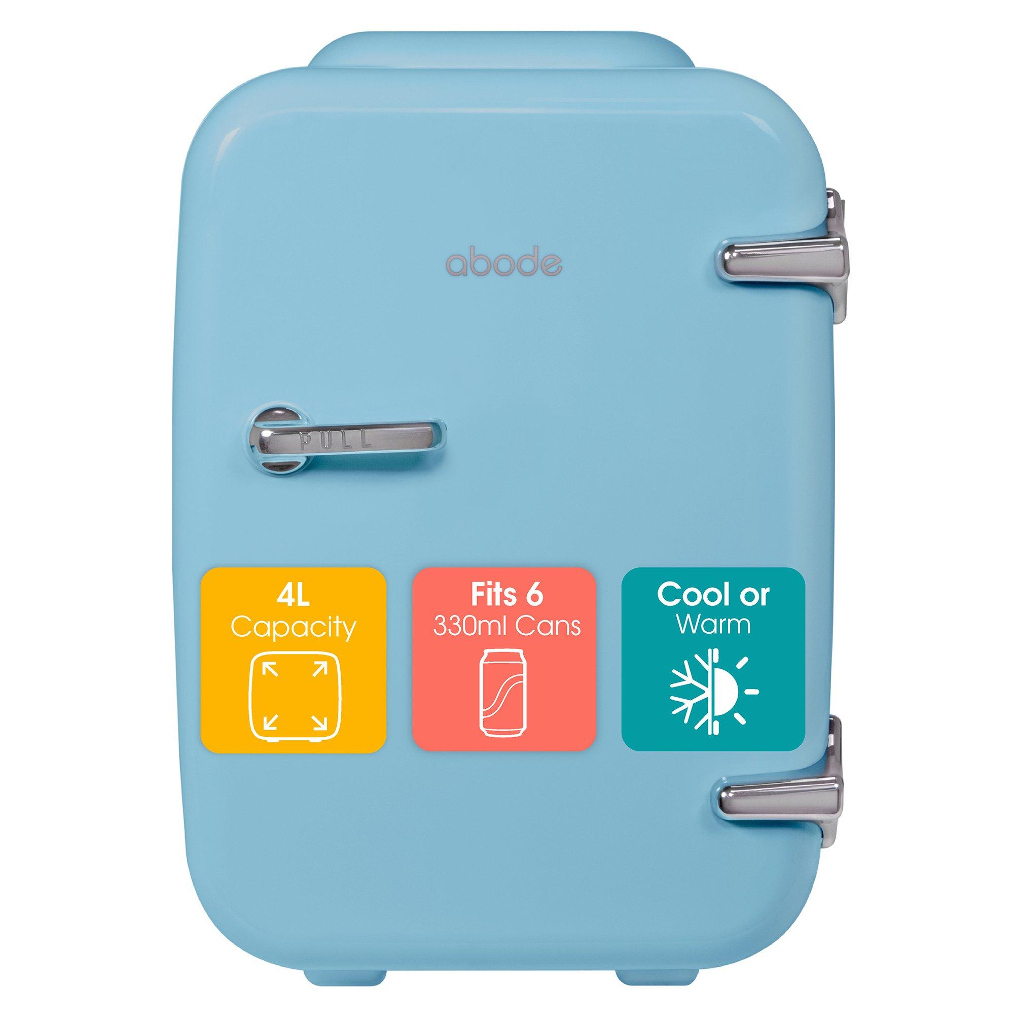 Blue - Abode - A4CLR201BL Retro 4L Cooler in Blue - 1