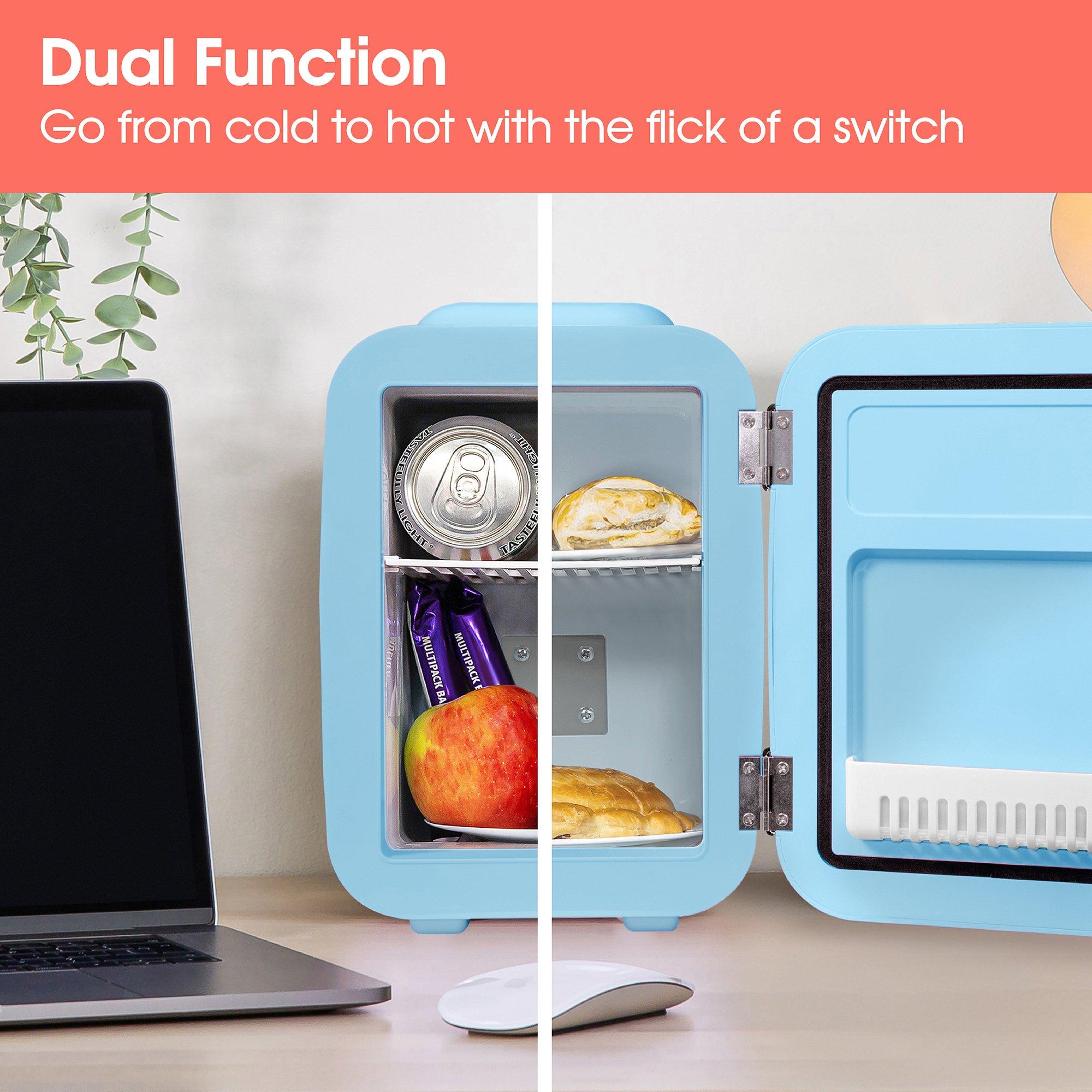 Blue - Abode - A4CLR201BL Retro 4L Cooler in Blue - 4