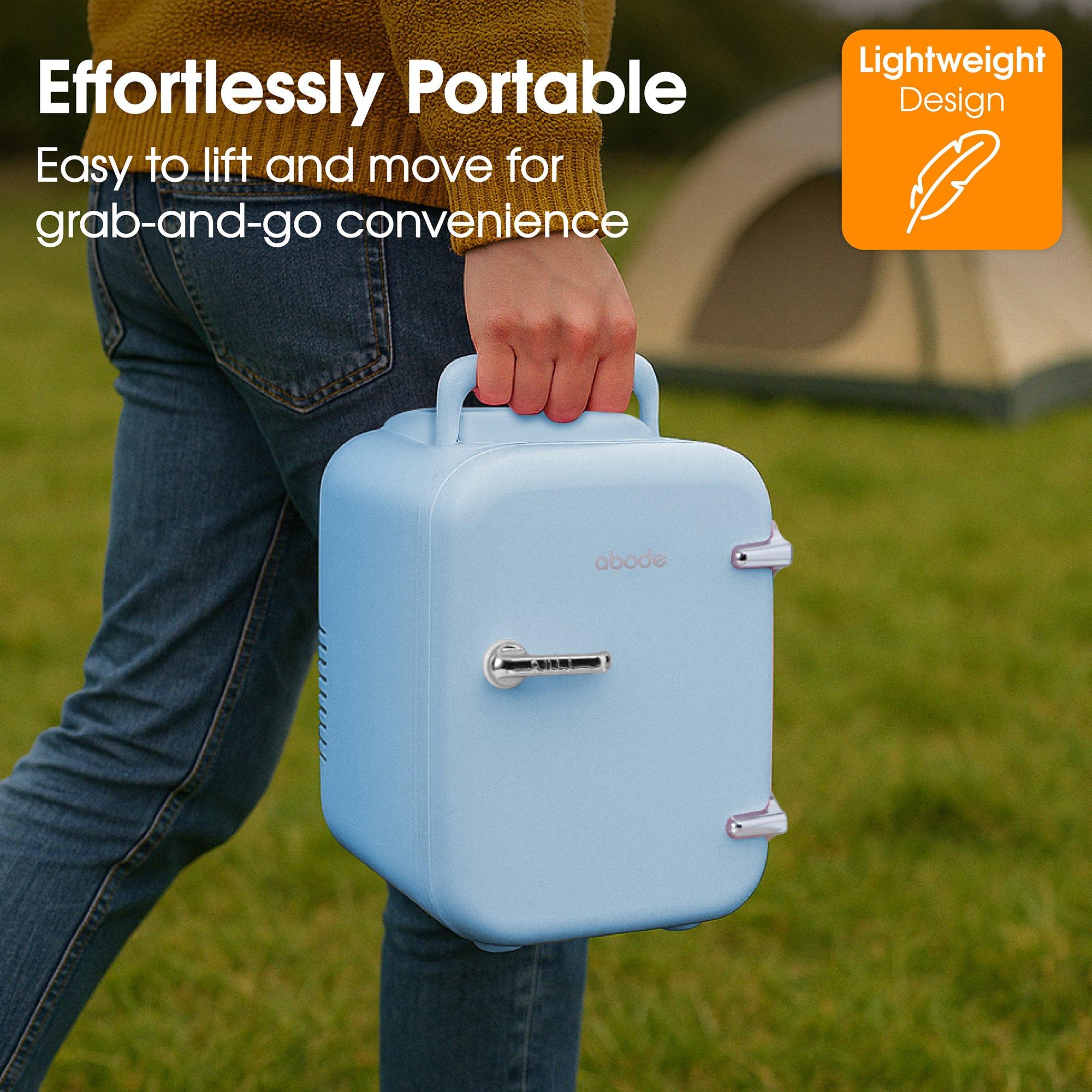 Blue - Abode - A4CLR201BL Retro 4L Cooler in Blue - 8