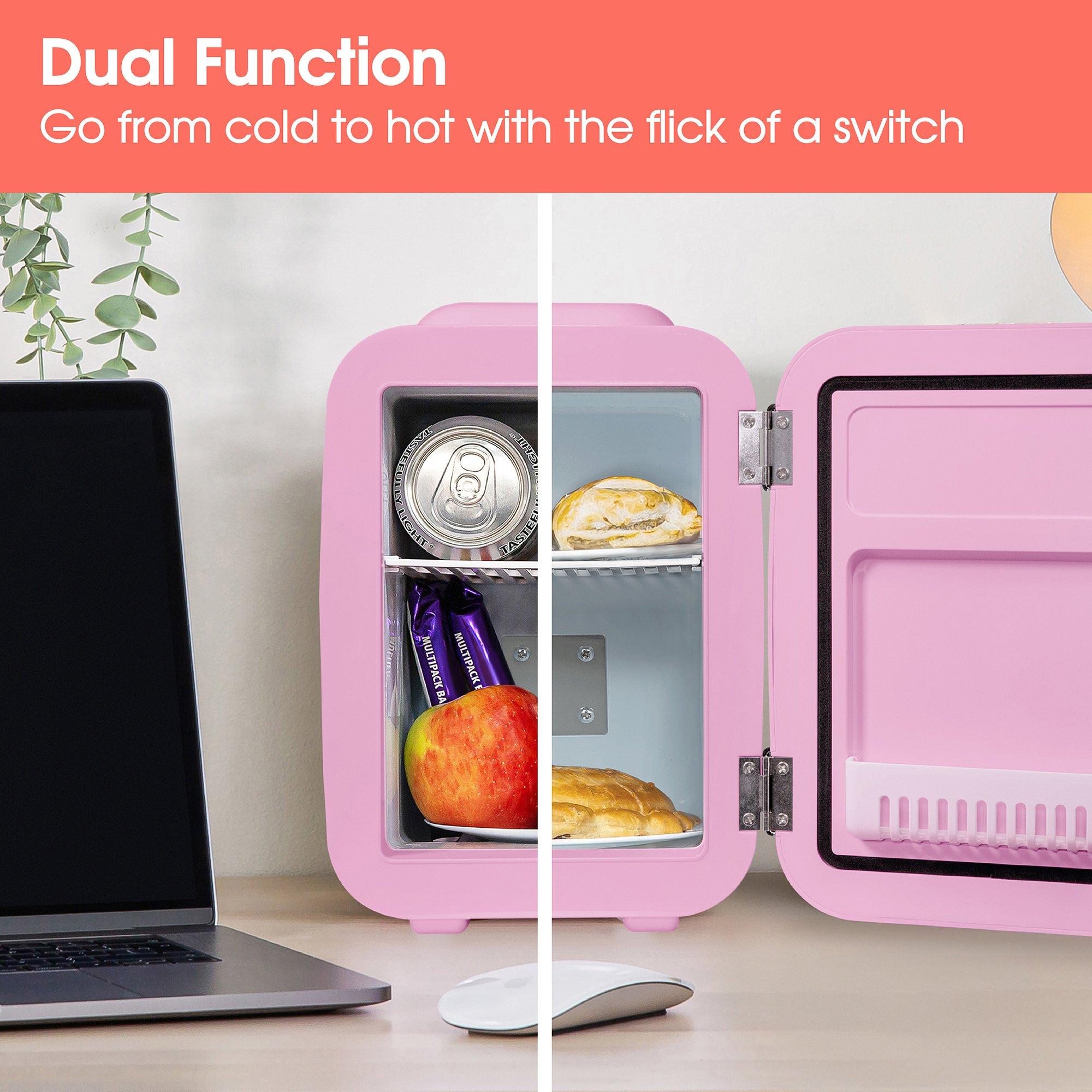 Pink - Abode - A4CLR201P Retro 4L Cooler in Pink - 4