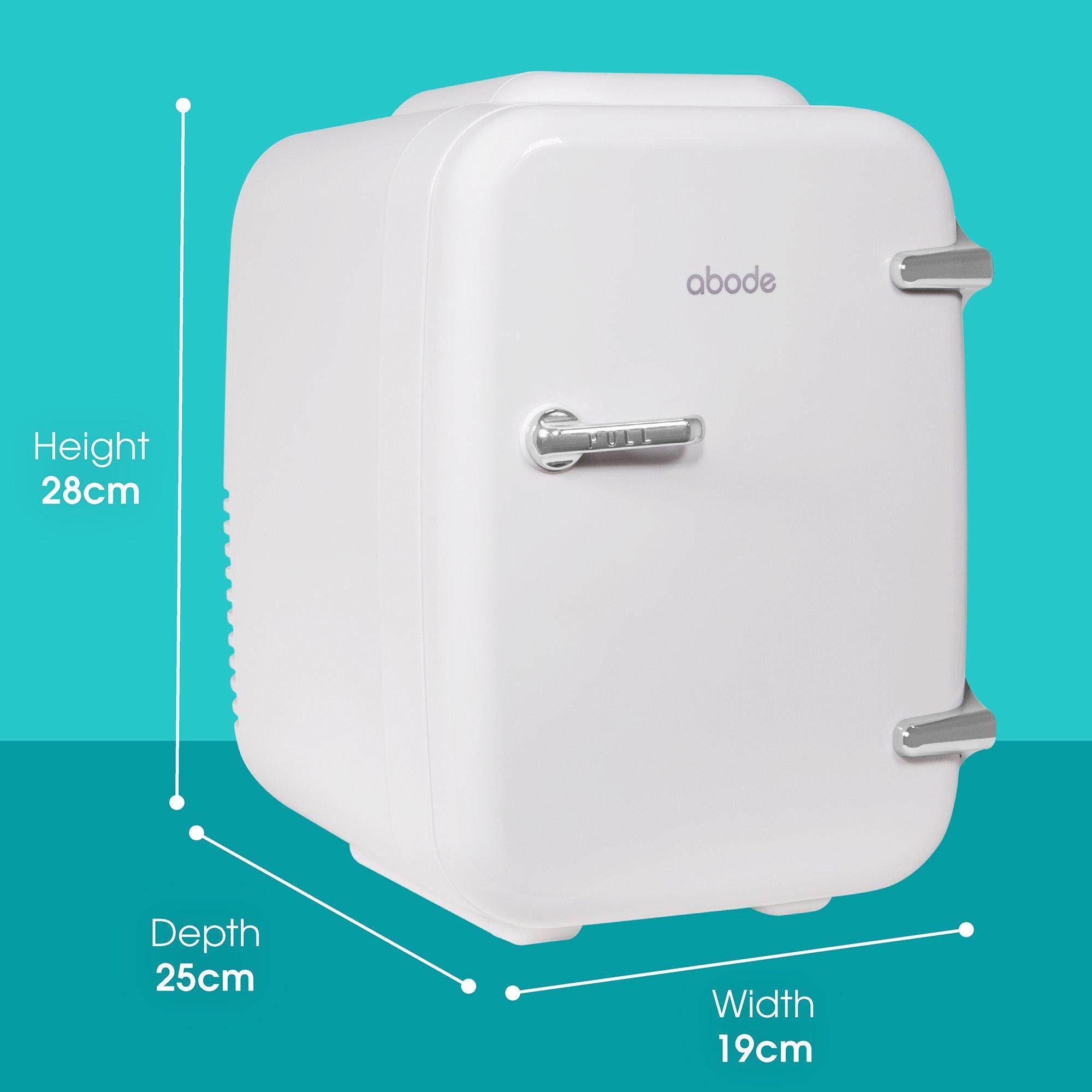 White - Abode - A4CLR201W Retro 4L Cooler in White - 2