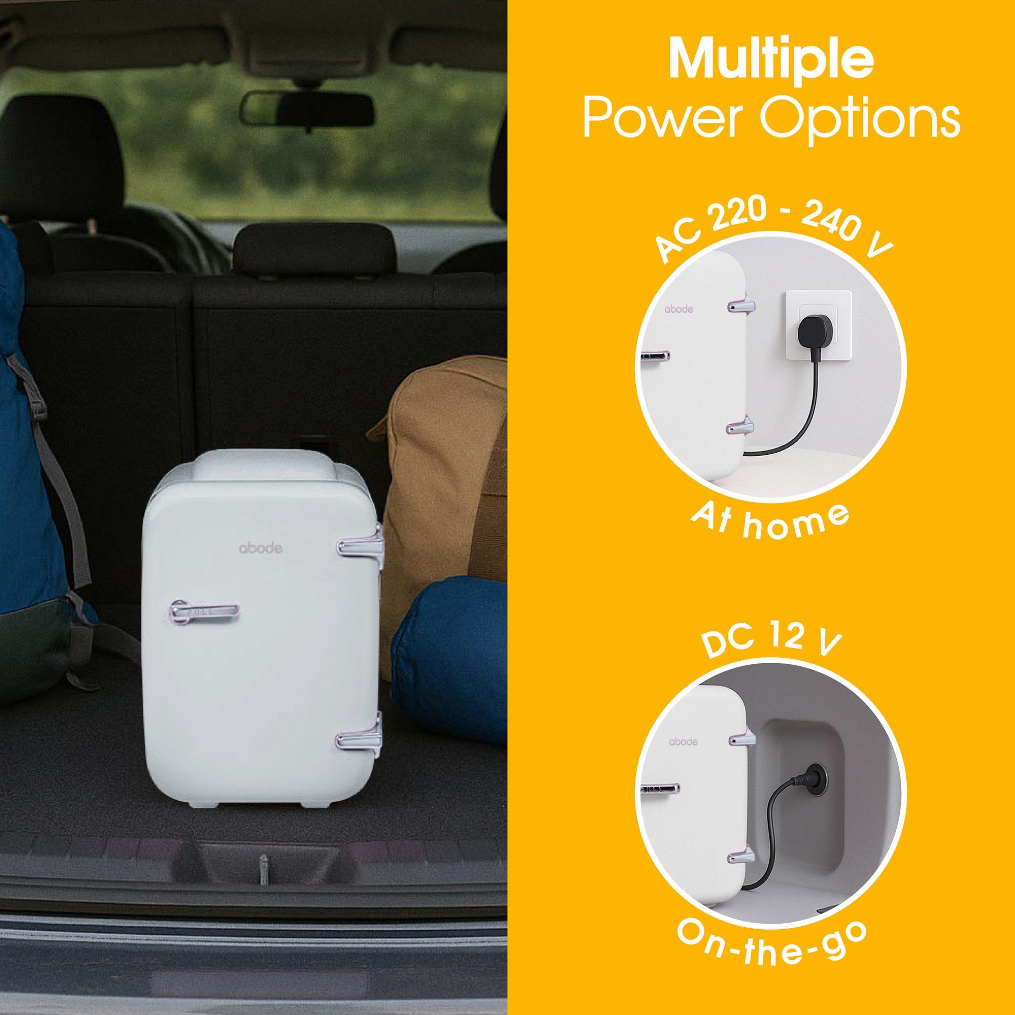 White - Abode - A4CLR201W Retro 4L Cooler in White - 7