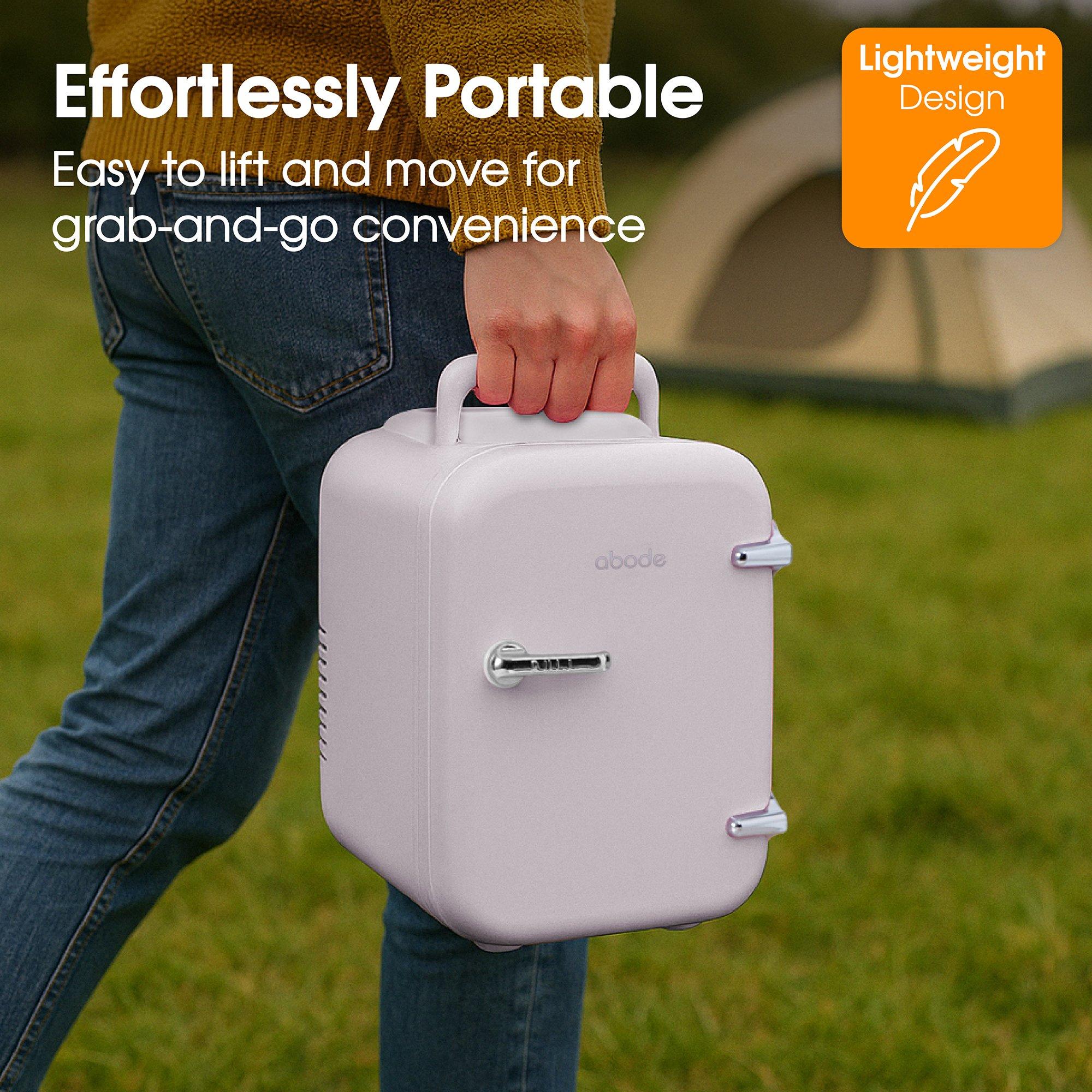 White - Abode - A4CLR201W Retro 4L Cooler in White - 8