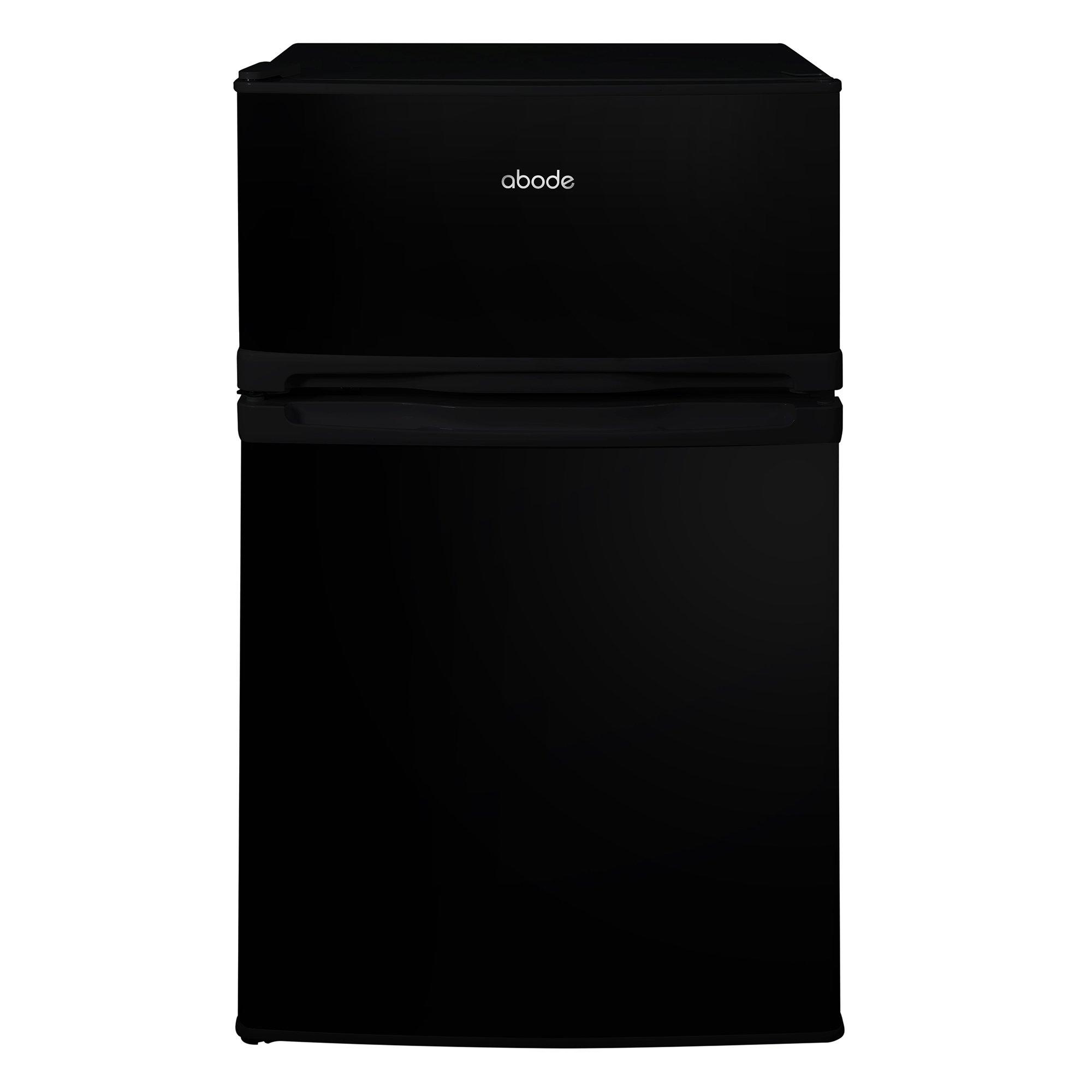 Black - Abode - A85UCFF482E1B Undercounter Fridge Freezer - Black - 1
