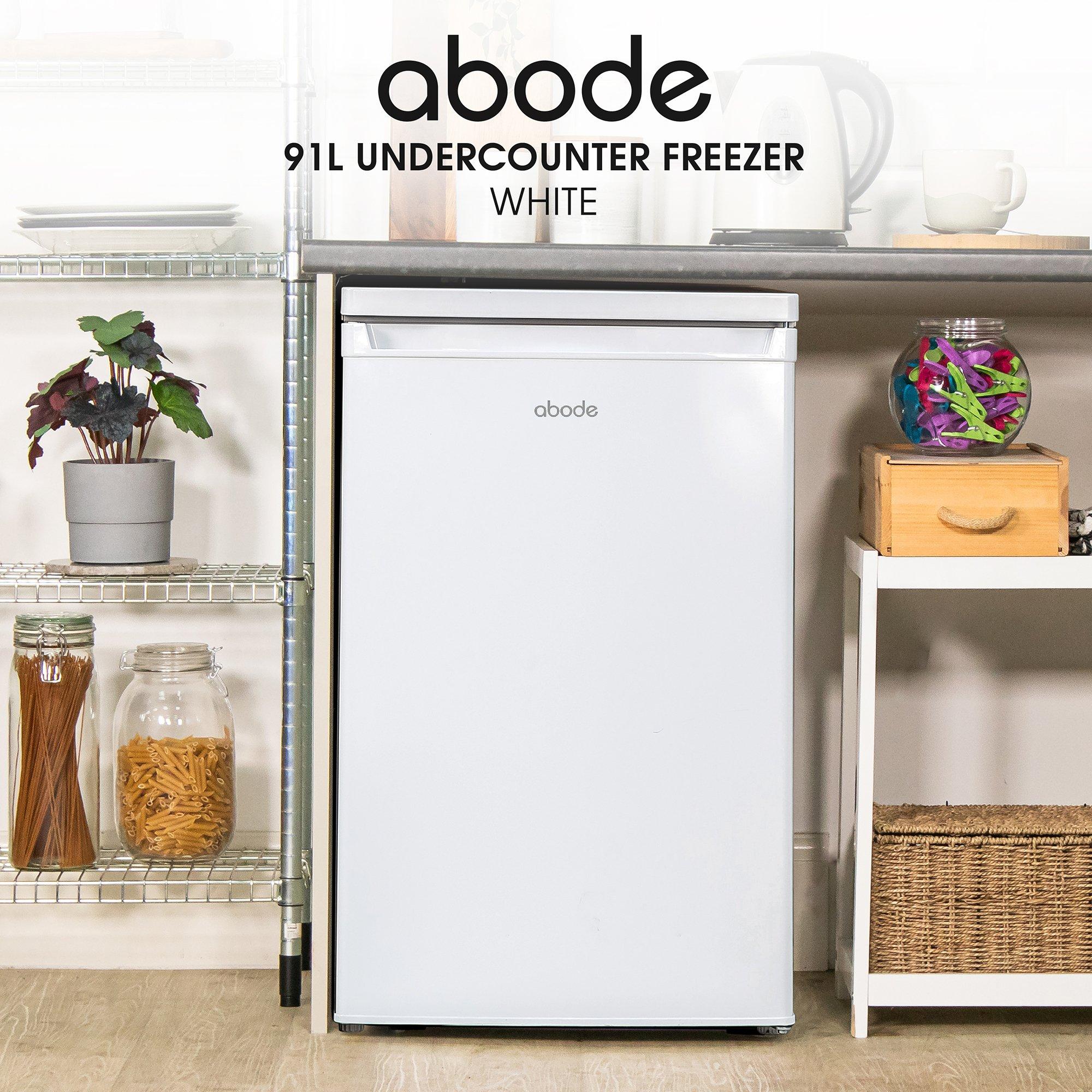 White - Abode - A85UCFZ552E1W 55cm Undercounter Freezer - White - 3