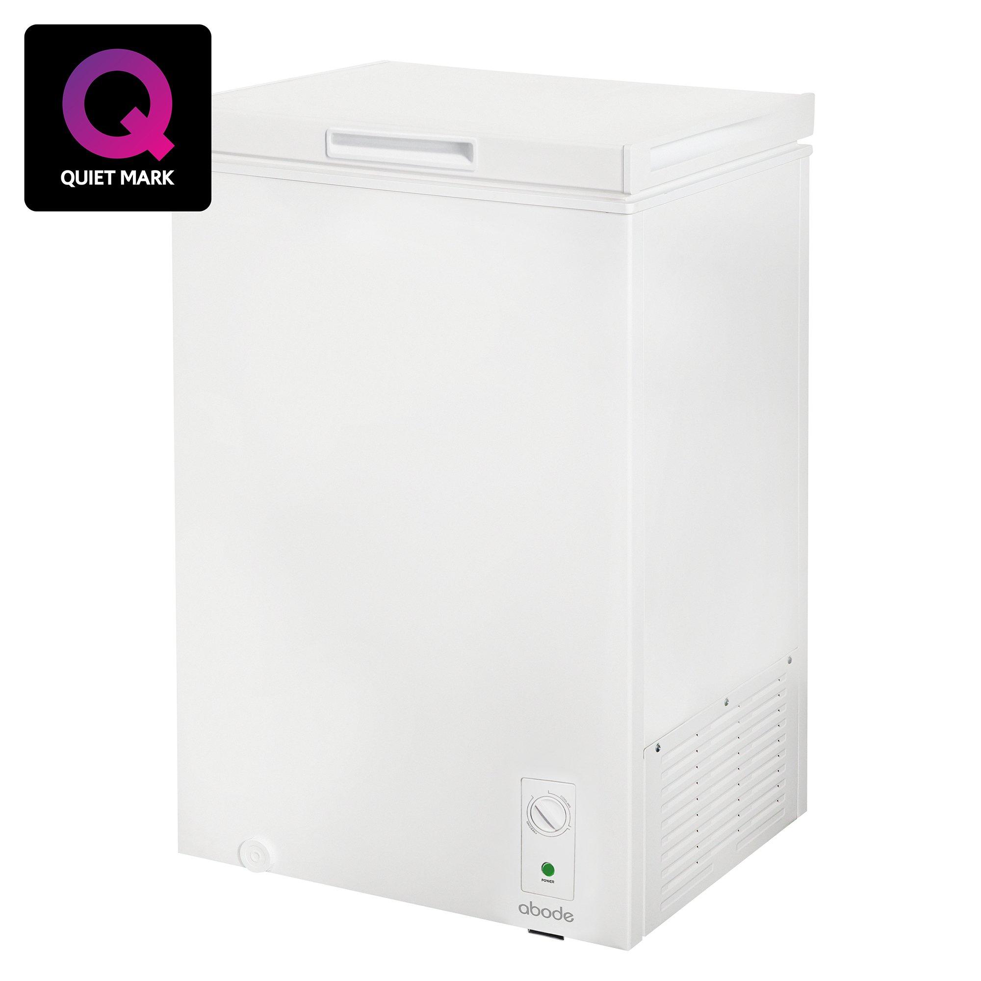 White - Abode - A99CF0E1W 99L Chest Freezer - White - 10