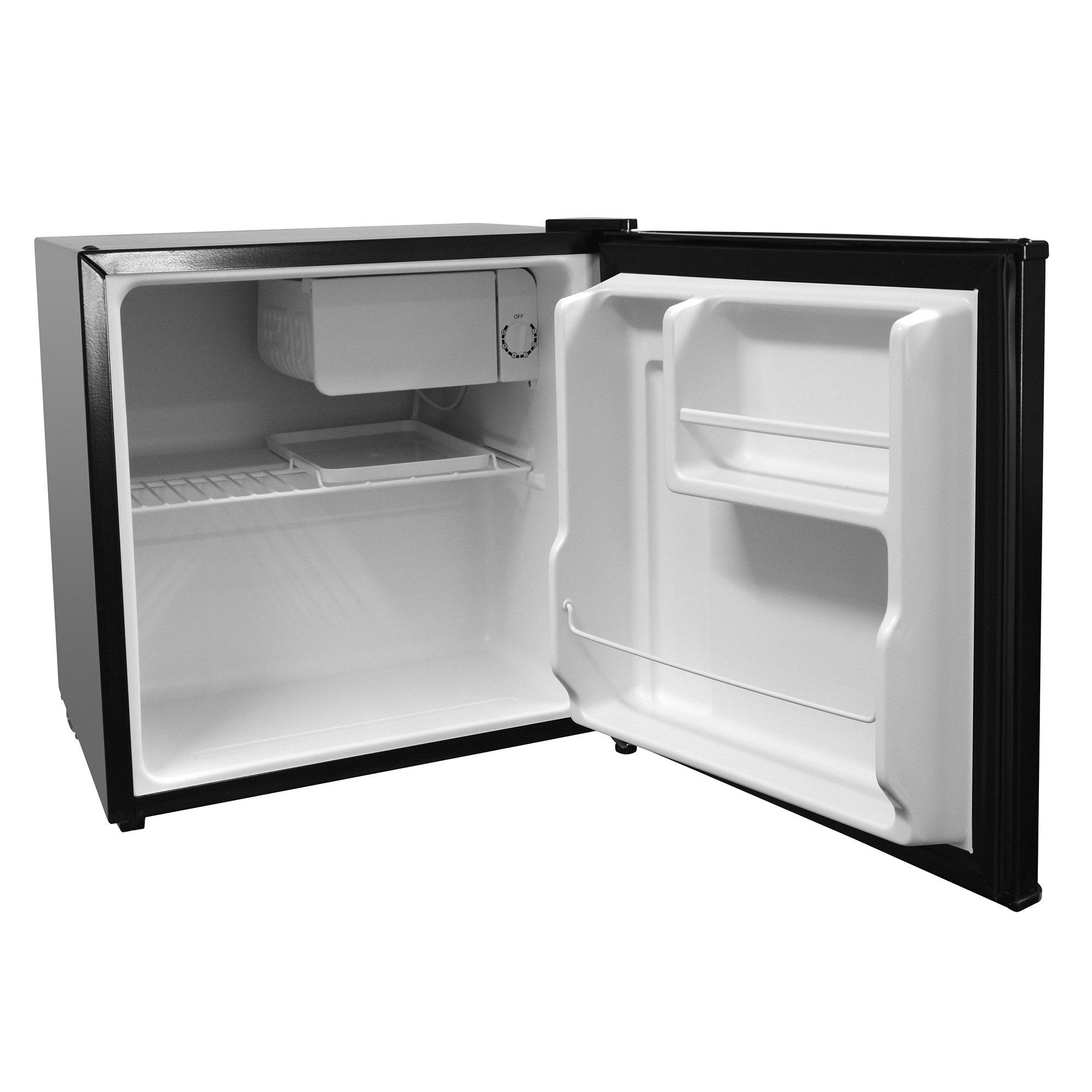 Black - Abode - ATTF0E1B 43L Compact Table Top Fridge - Black - 8