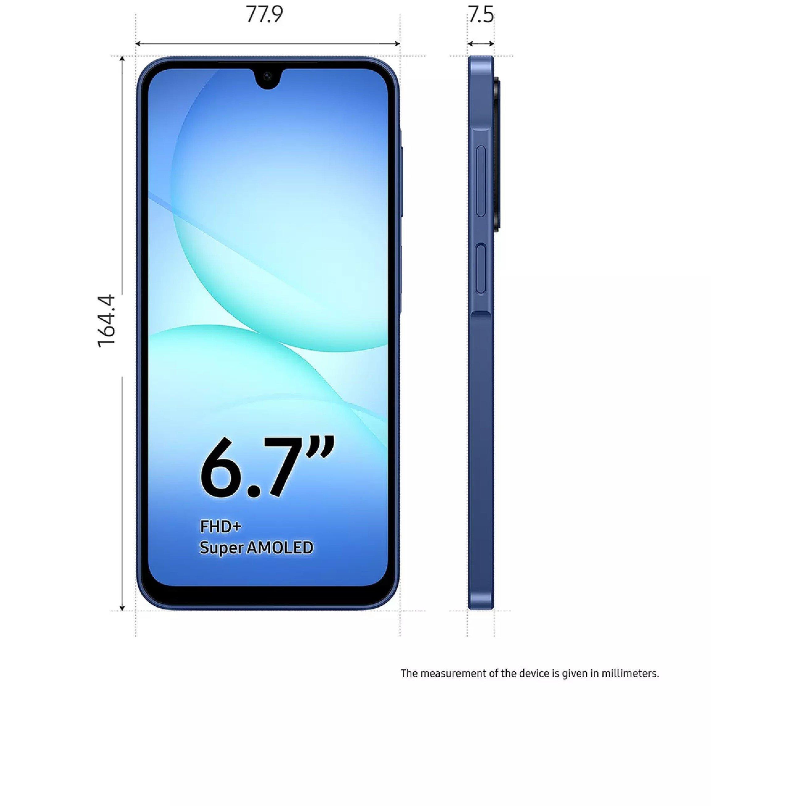 Blue - Samsung - Galaxy A17 5G - 128GB - 3