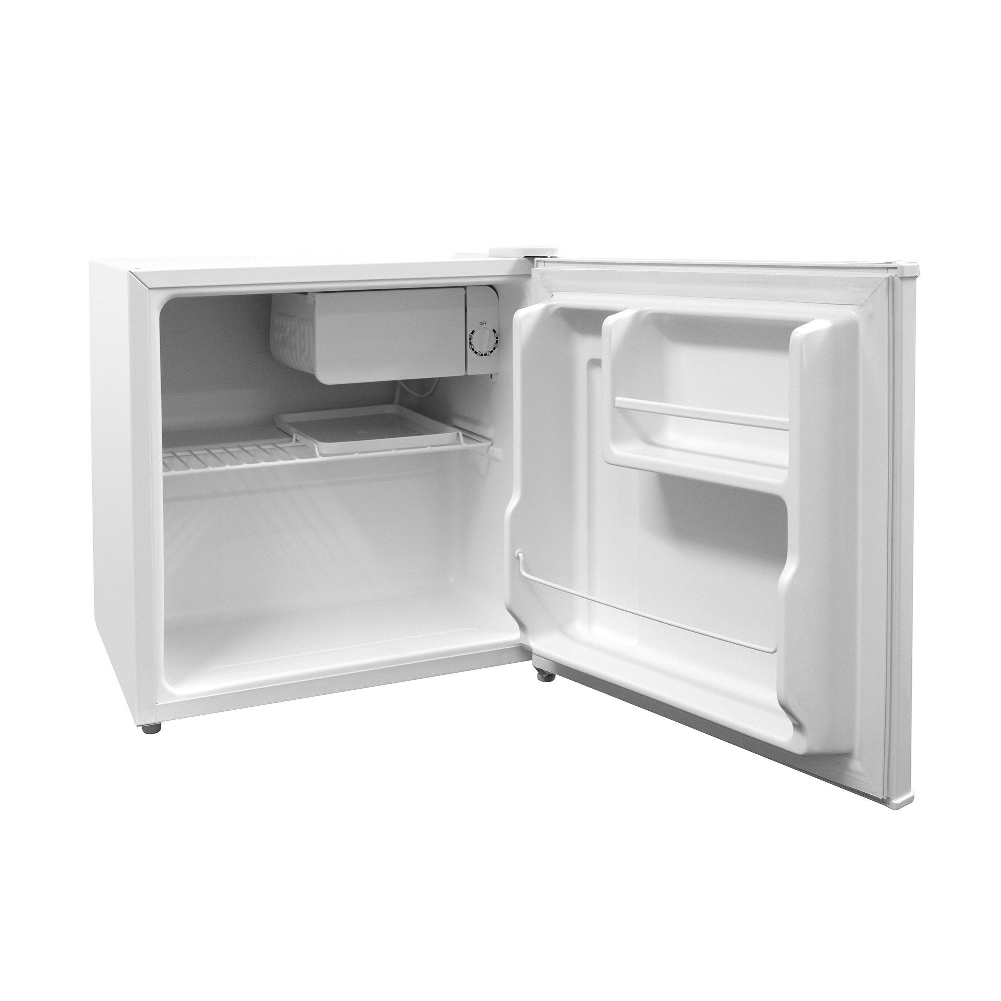 White - Abode - ATTF0E1W 43L Compact Table Top Fridge - White - 8