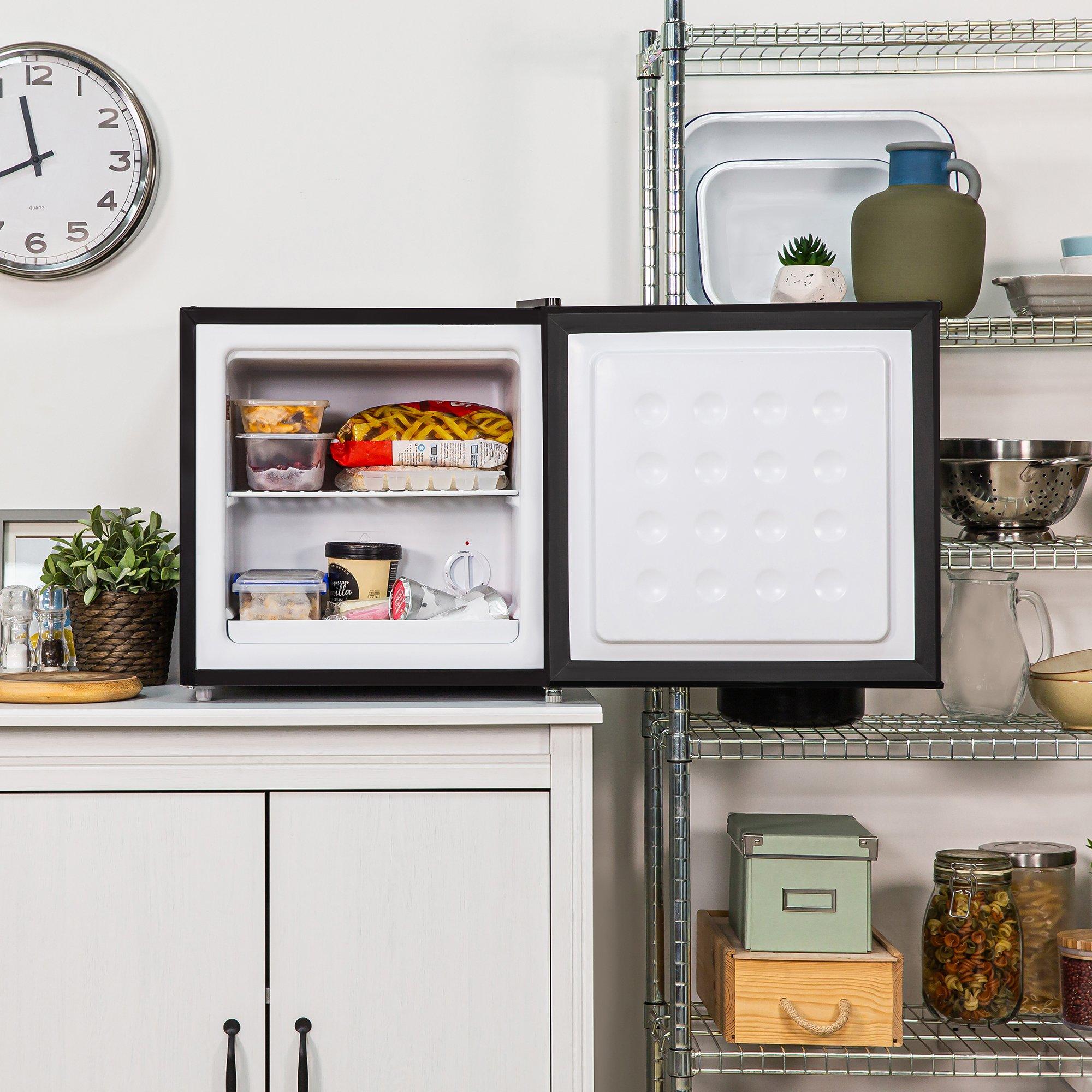 Black - Abode - ATTFZ0E1B 31L Table Top Freezer - Black - 3