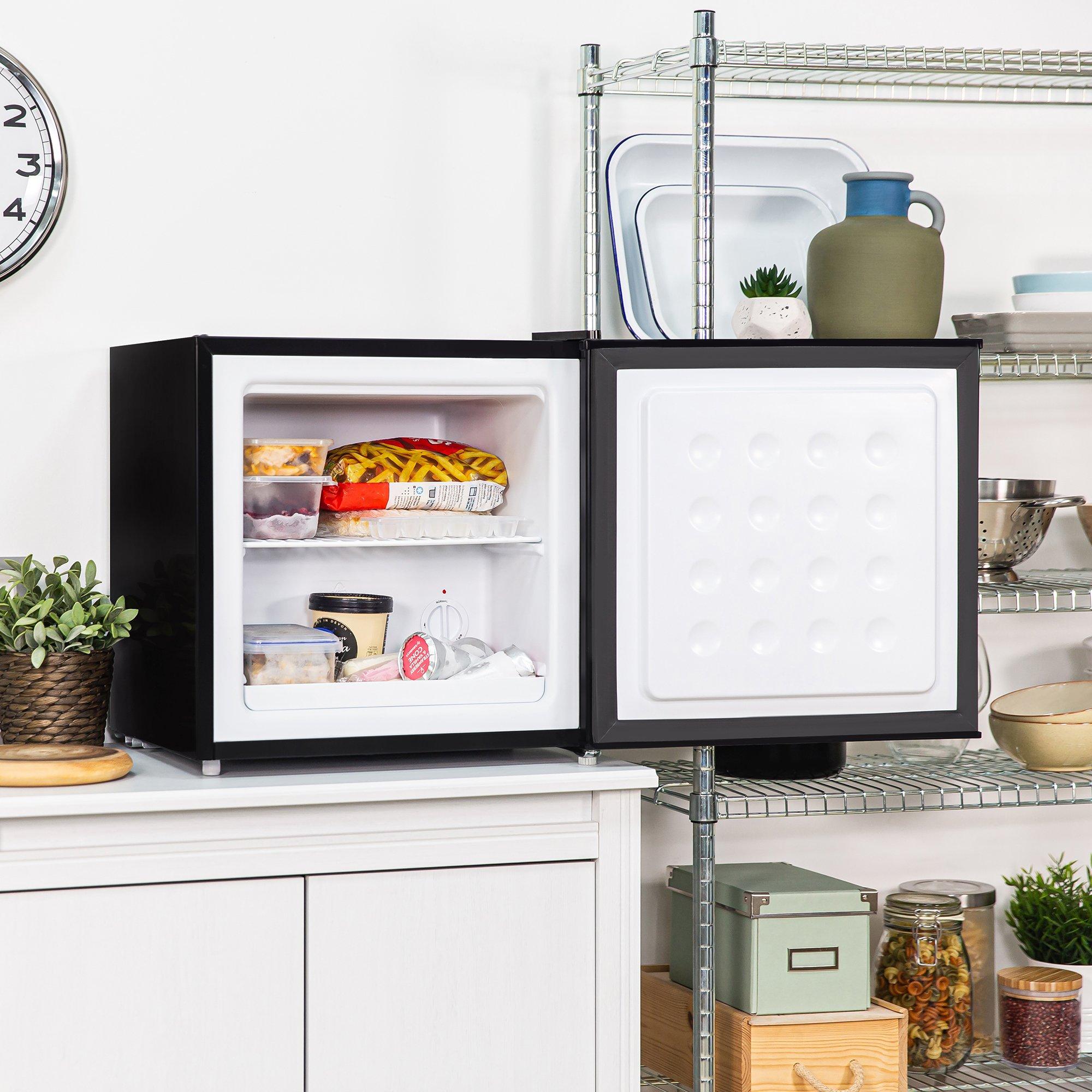 Black - Abode - ATTFZ0E1B 31L Table Top Freezer - Black - 5