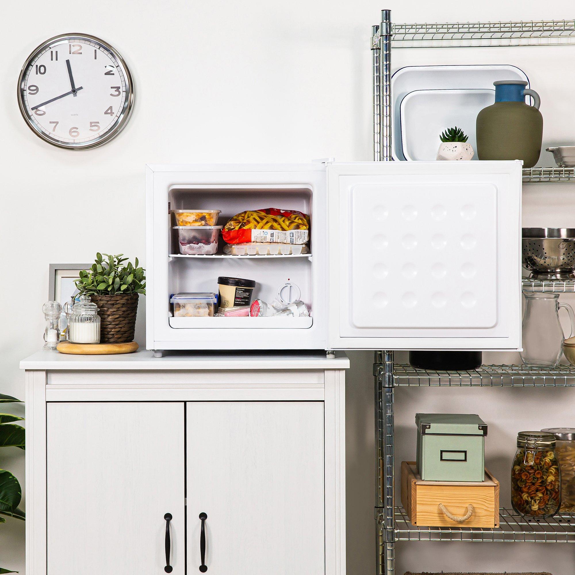 White - Abode - ATTFZ0E1W 31L Table Top Freezer - White - 3