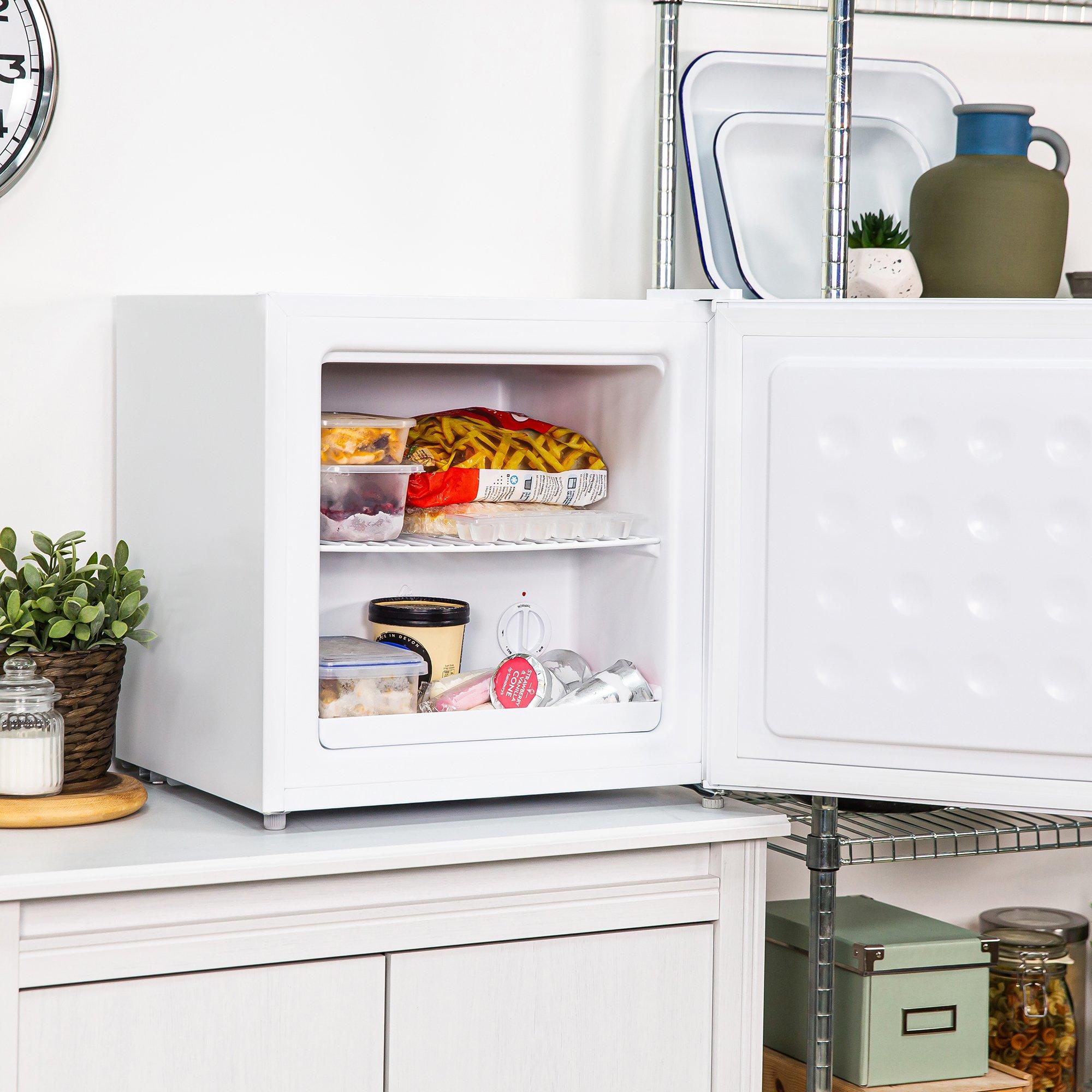 White - Abode - ATTFZ0E1W 31L Table Top Freezer - White - 5