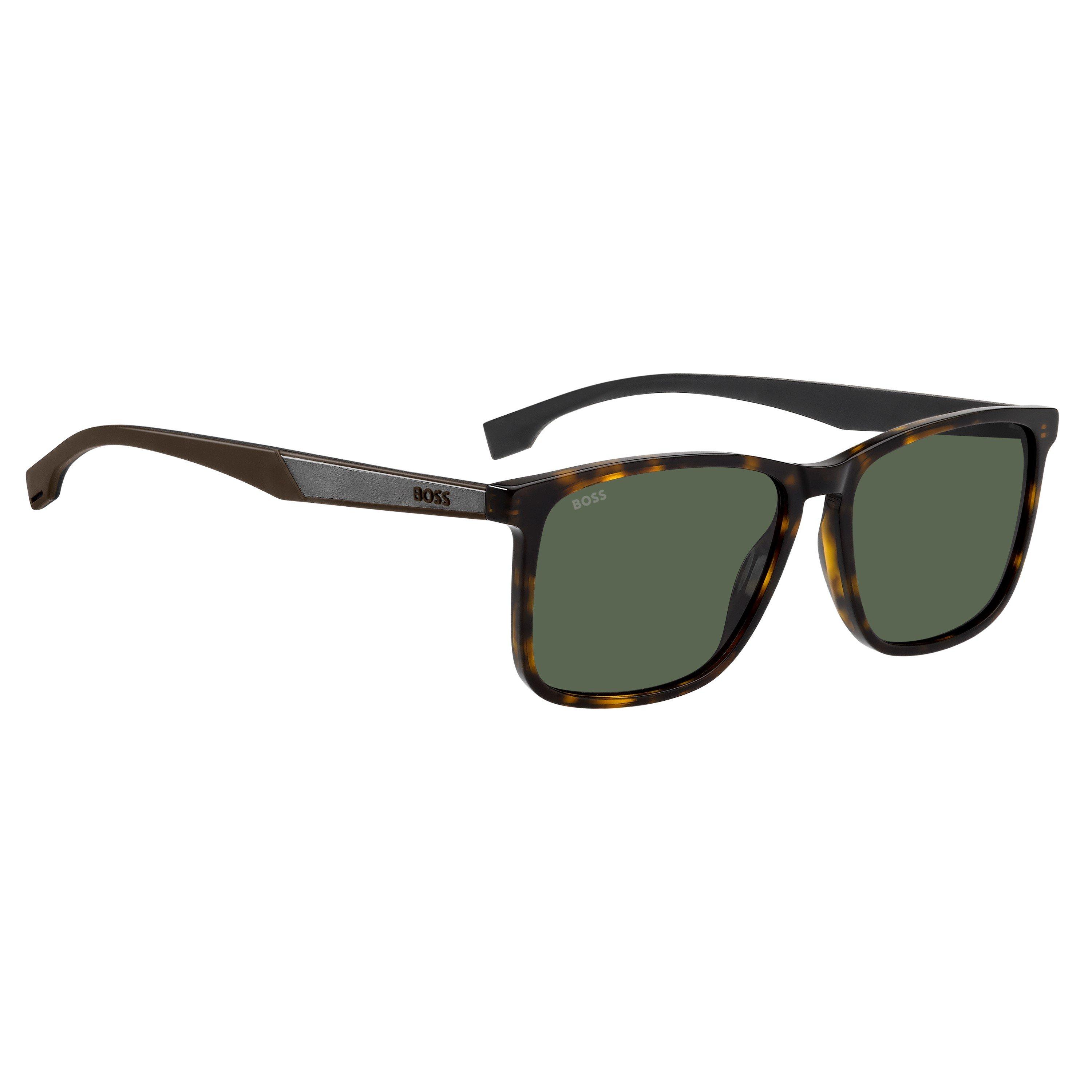 Havana - Boss - Men's Rectangle Sunglasses - 2
