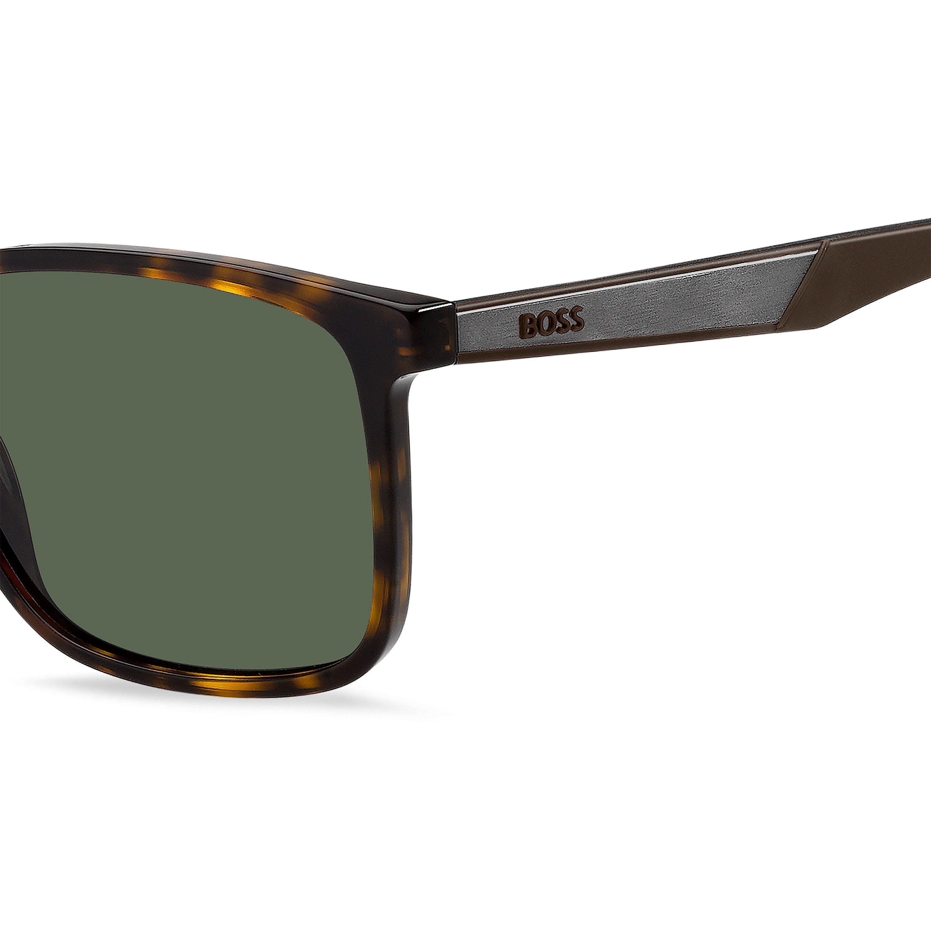 Havana - Boss - Men's Rectangle Sunglasses - 3