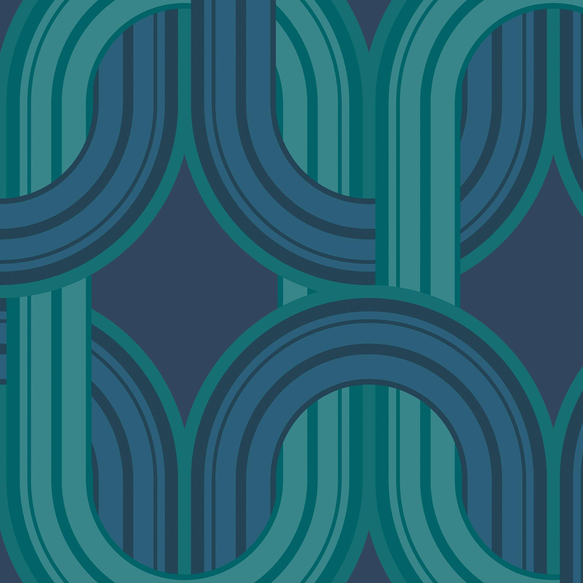 Blue - Envy - Envy In the Loop Electric Blue Wallpaper - 4