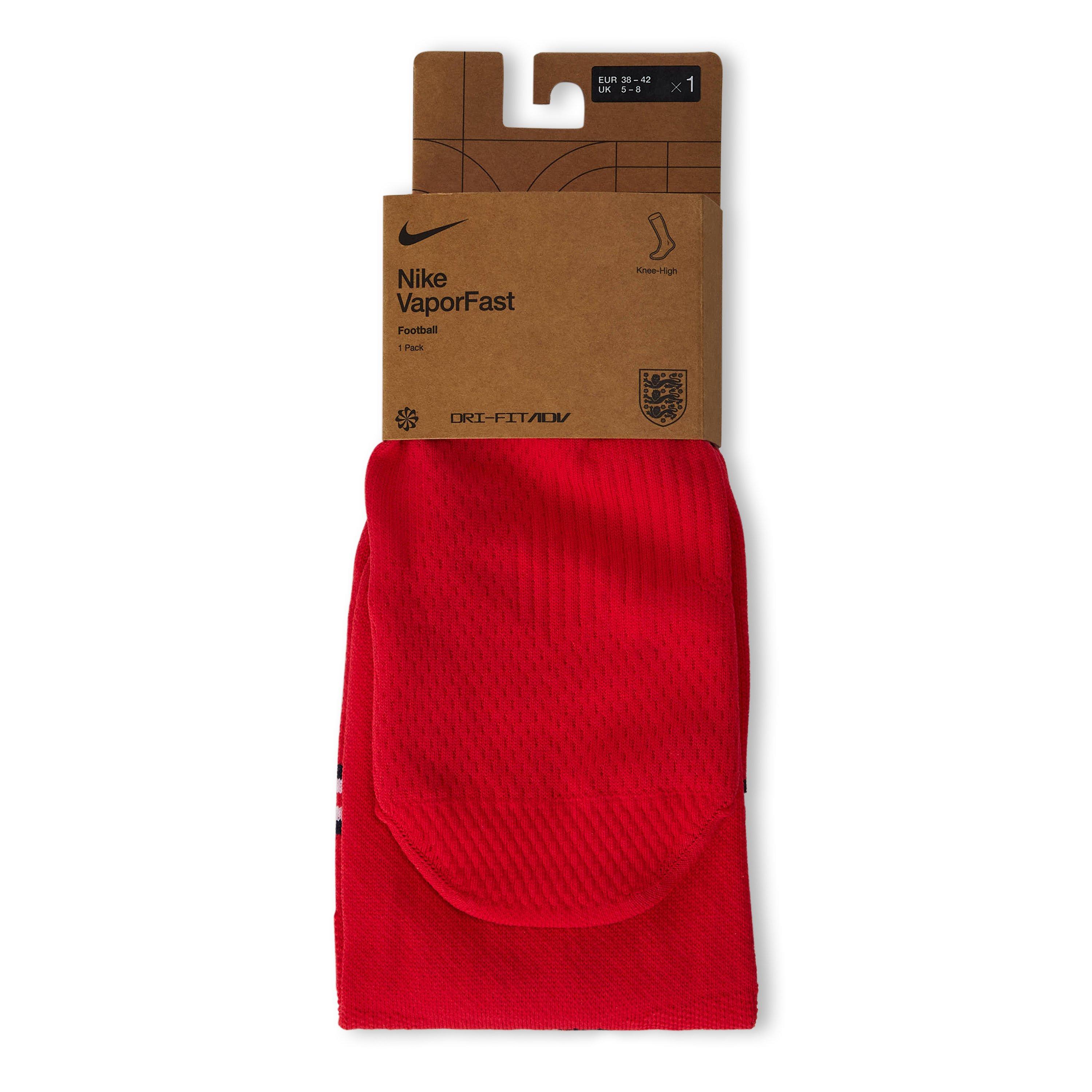 Red/Navy - Nike - Men's England Knee High Football Socks - 4