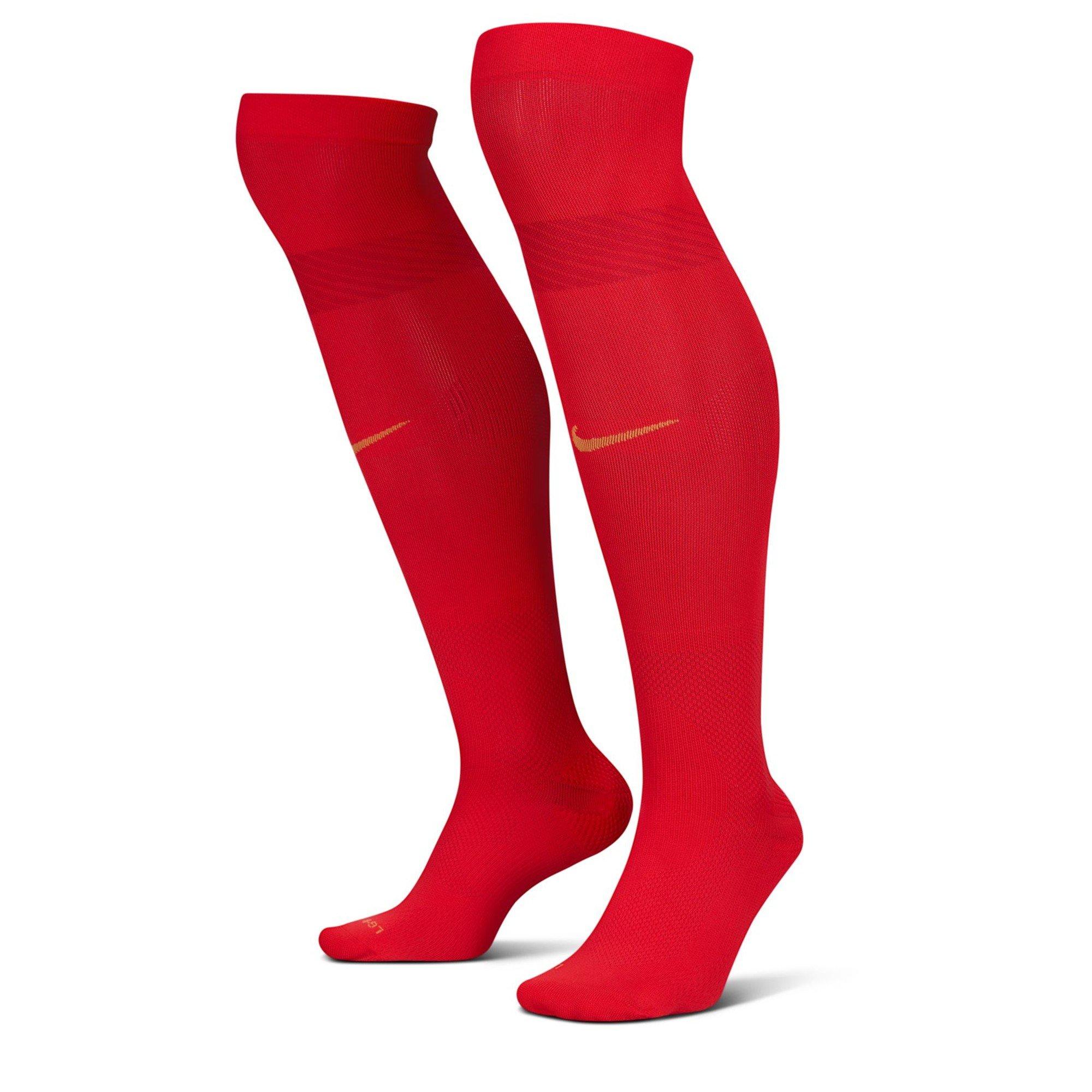 Red/Copper - Nike - Men's France Knee High Football Socks - 1