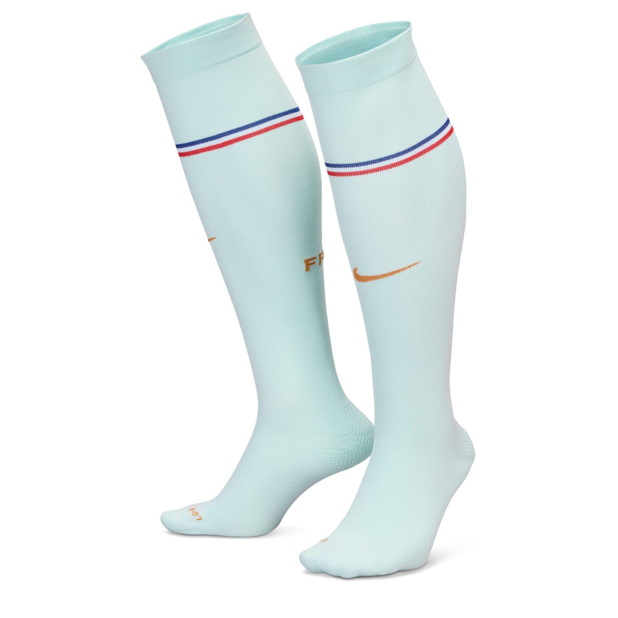 Mint/White - Nike - Men's France Knee High Football Socks - 1