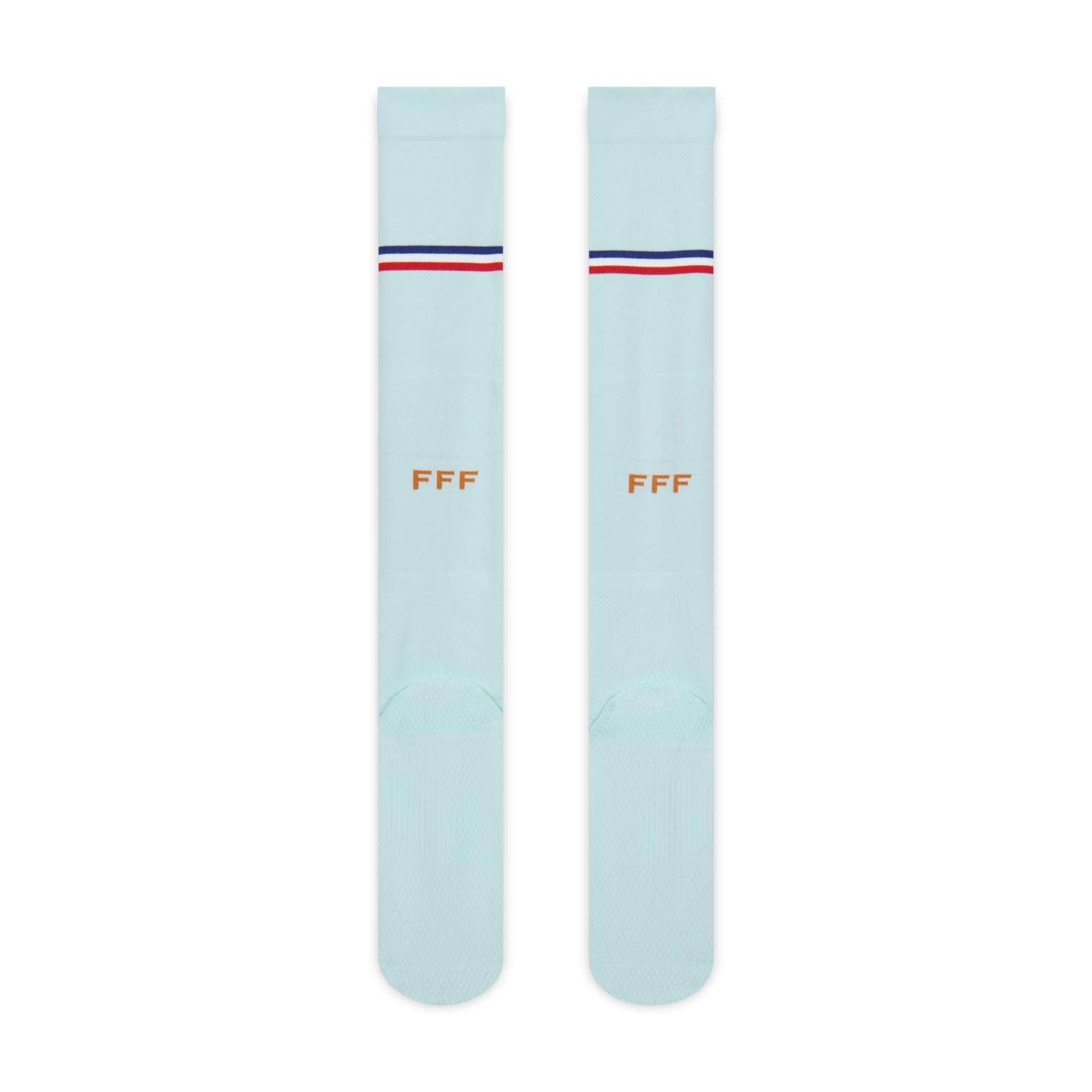 Mint/Bijela - Nike - Men's France Knee High Football Socks - 4