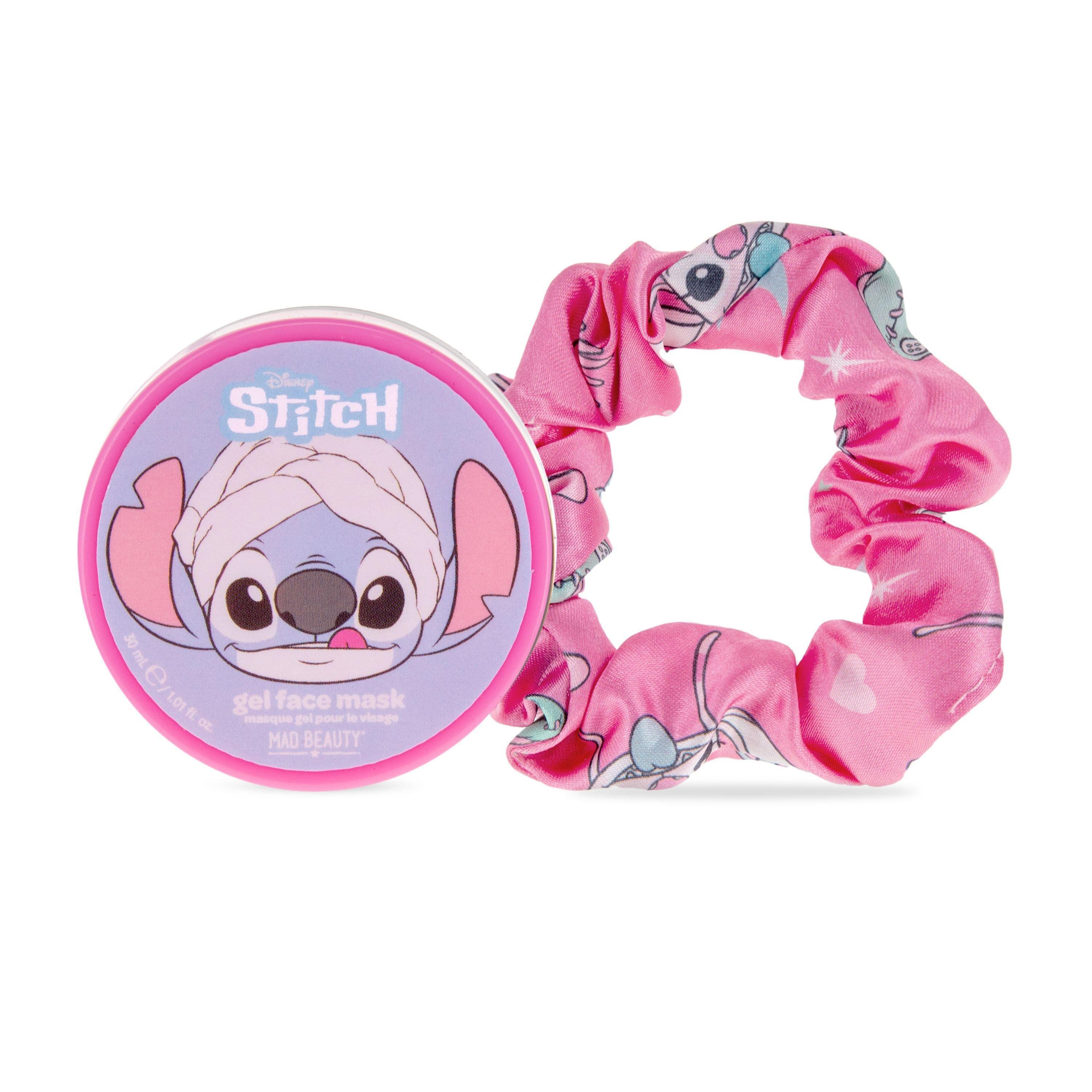 Multi - Disney Stitch - Stitch Pamper Set- Mirror Scrunchie Cosmetic Bag - 3