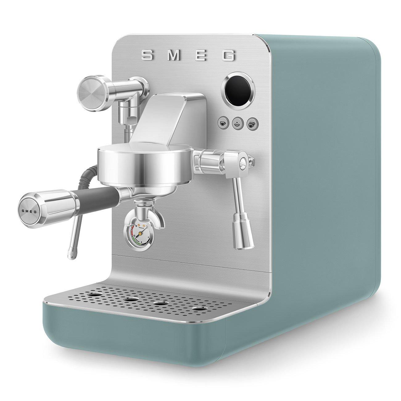 Green - Smeg - Mini Pro Espresso Coffee Machine in Emerald Green - 3
