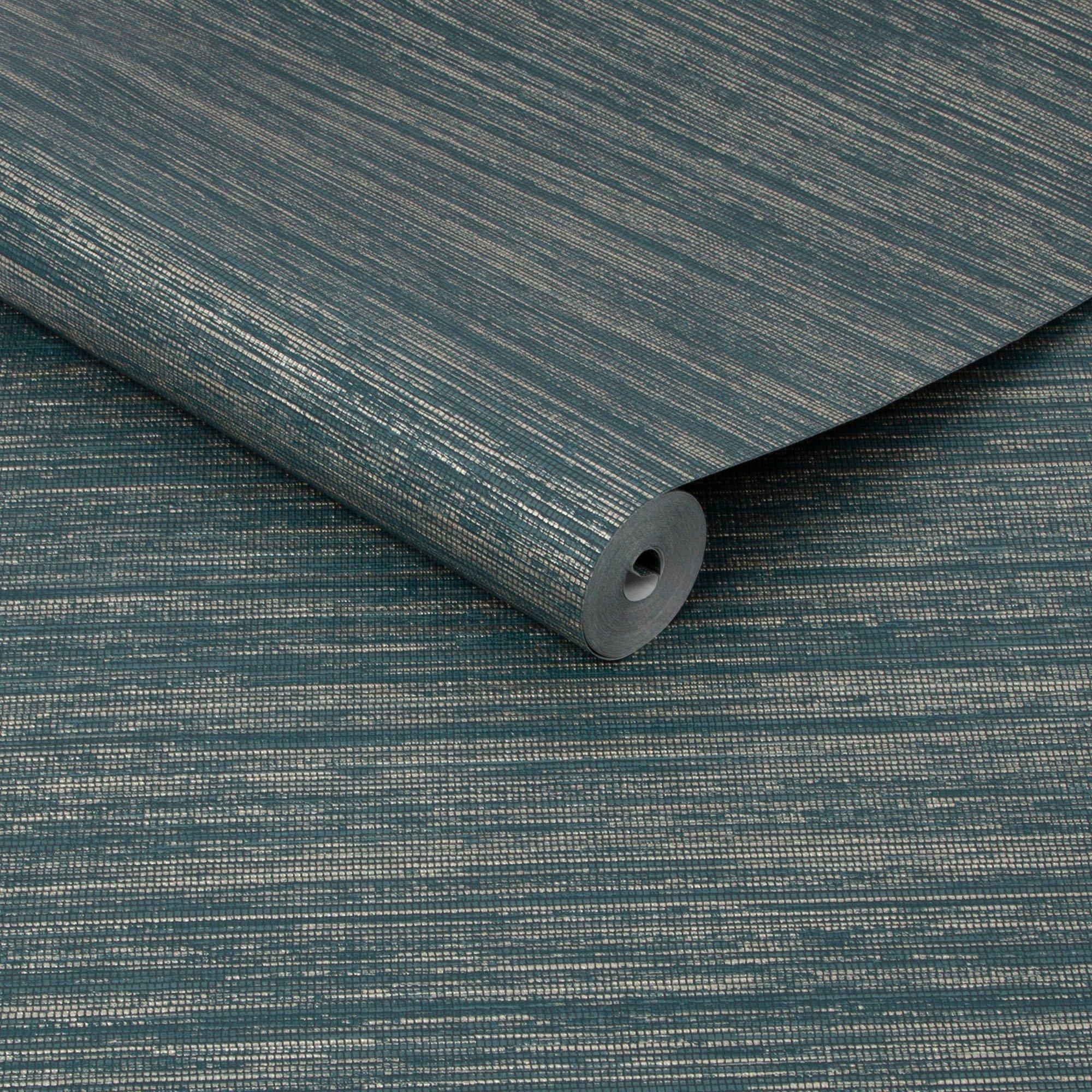 Green - Boutique - Boutique Gilded Texture Emerald Wallpaper - 3