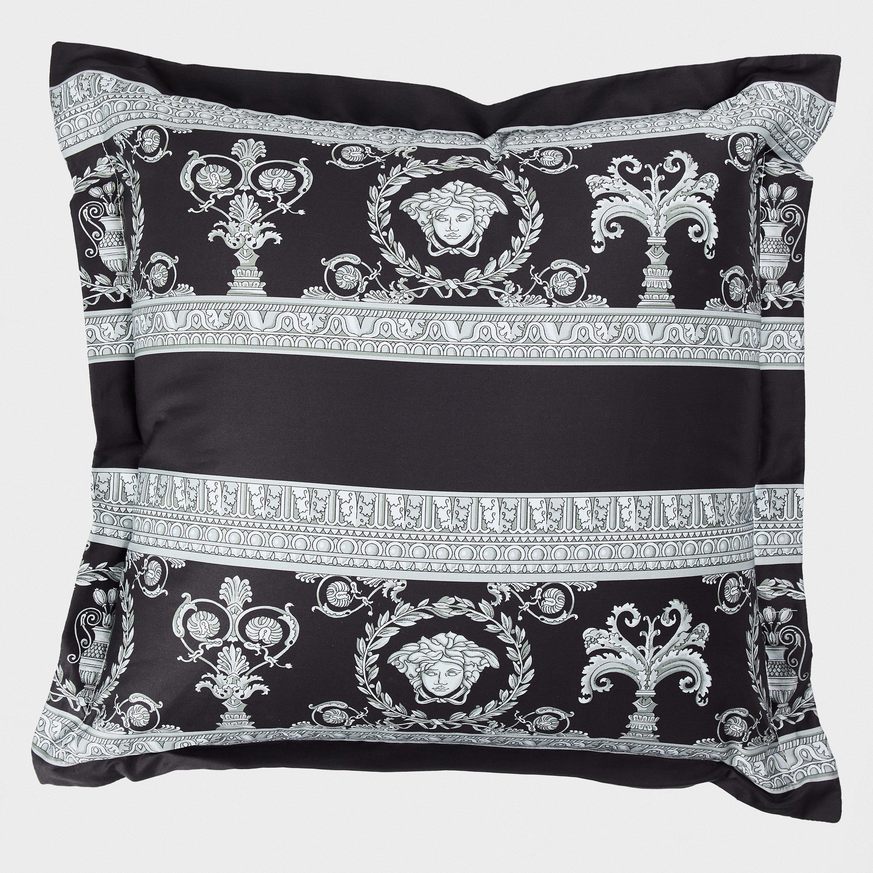 Versace Home  Baroque Sofa Cushion - Silver