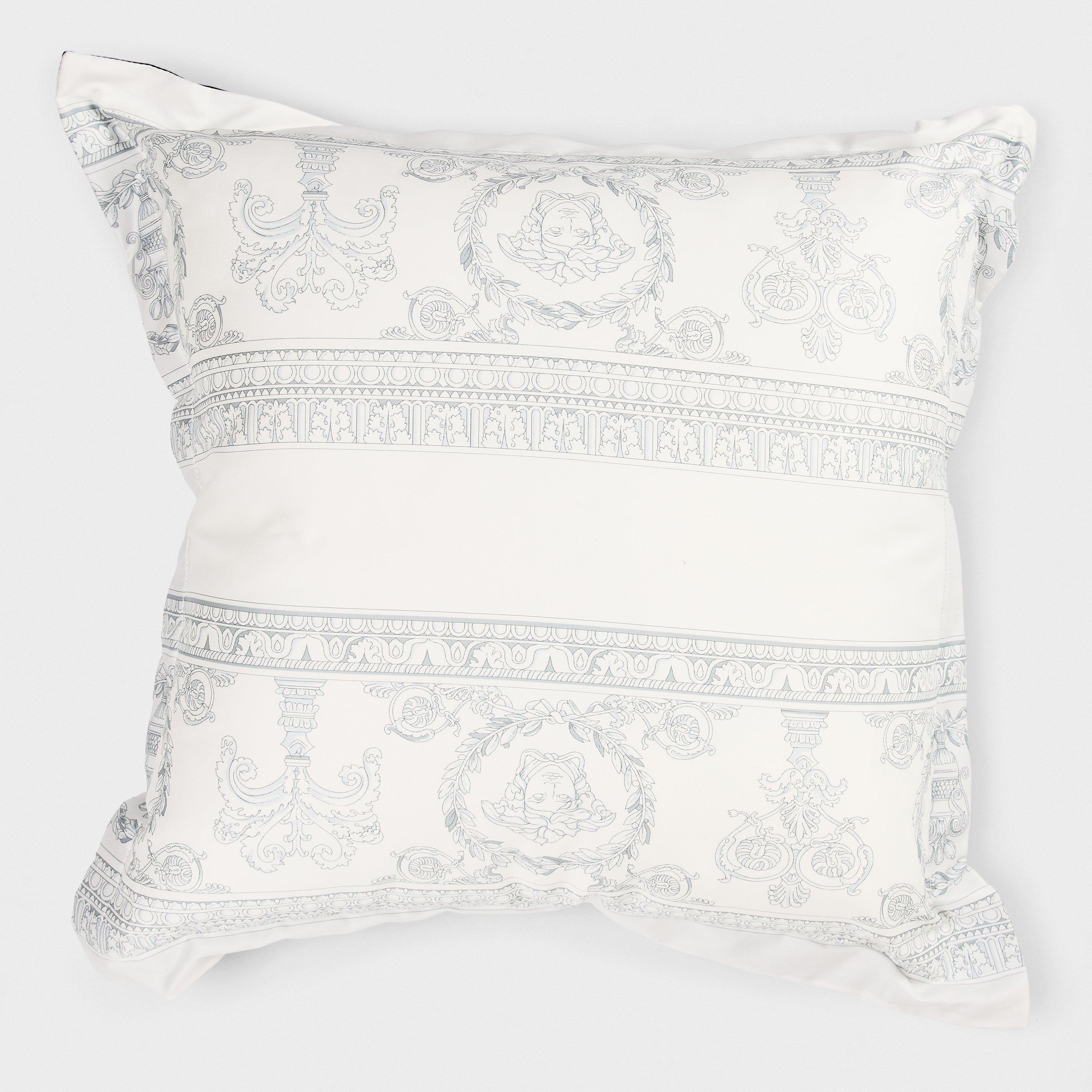 Silver - Versace Home - Baroque Sofa Cushion - 2